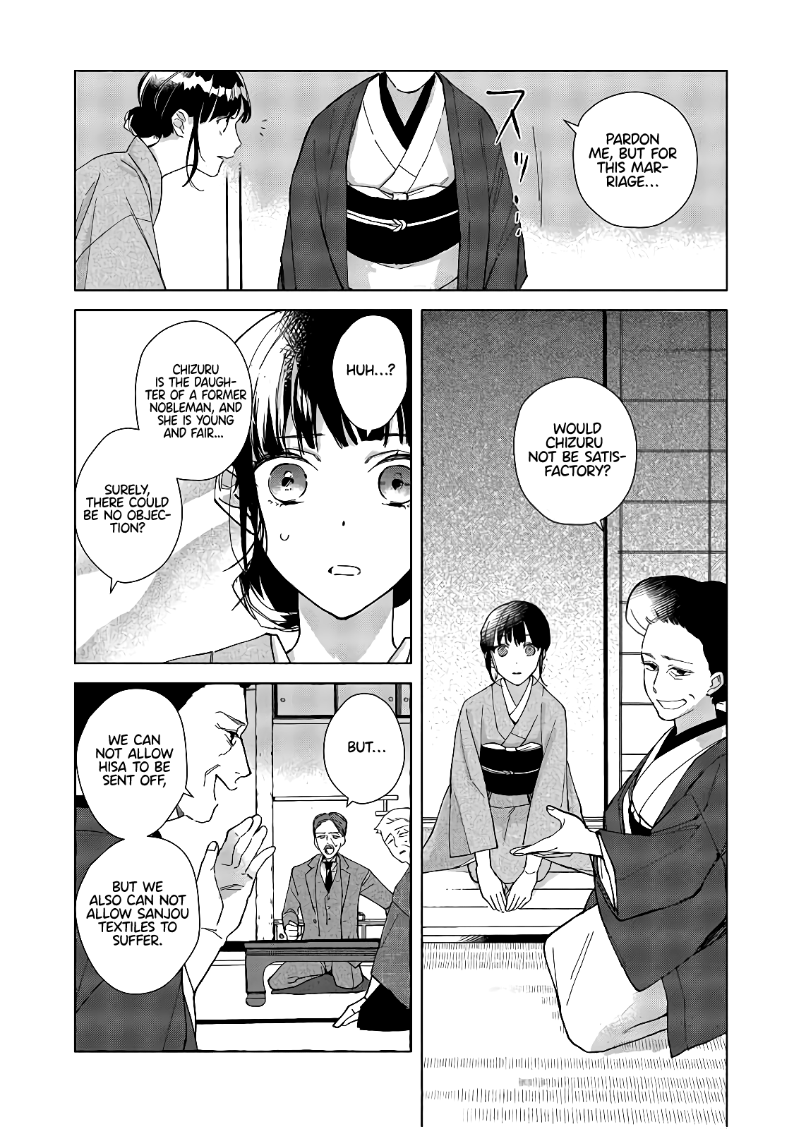 Shinigami No Hatsukoi ~Botsuraku Kazoku No Reijou Wa Ai Wo Shiranai Shinigami Ni Totsugu~ Chapter 1 #36