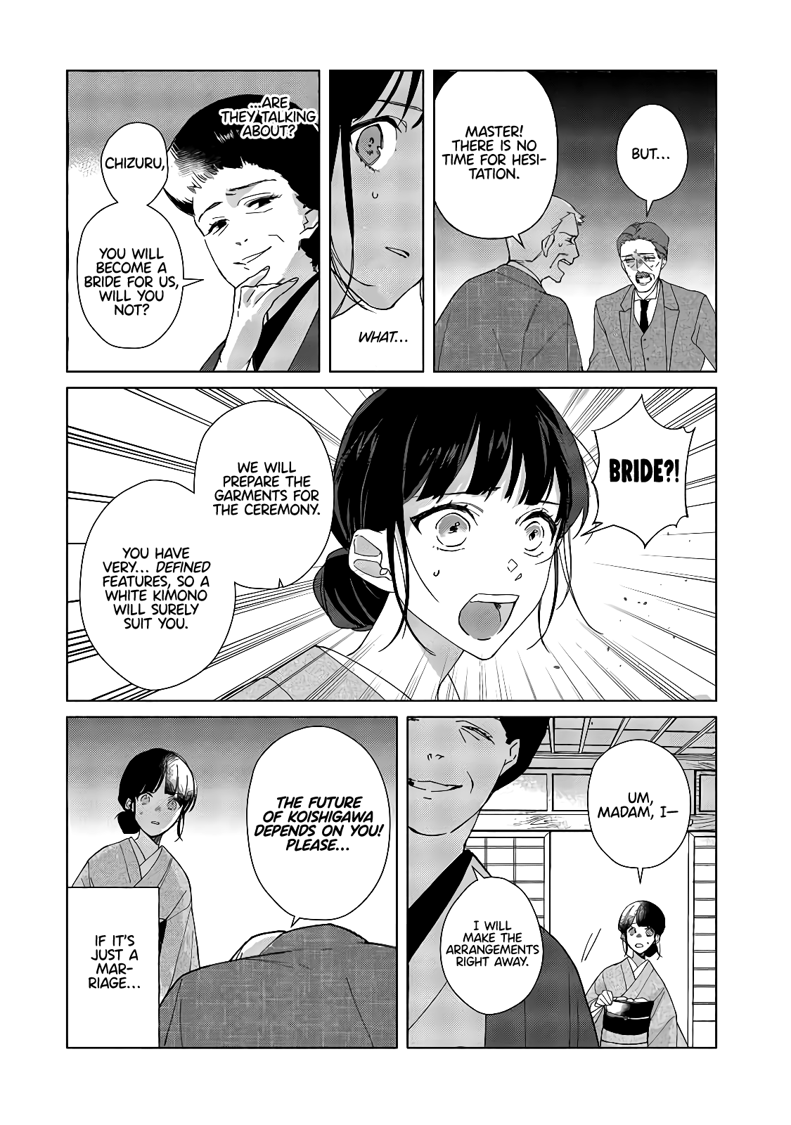 Shinigami No Hatsukoi ~Botsuraku Kazoku No Reijou Wa Ai Wo Shiranai Shinigami Ni Totsugu~ Chapter 1 #37