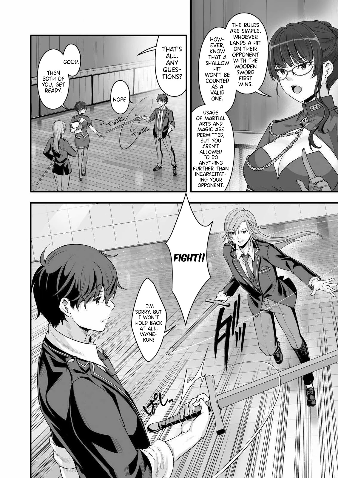 Vr Eroge Yattetara Isekai Ni Tensei Shita No De, Bishoujo Maou Wo Doreika Suru: Cross Out Saber Chapter 10 #6