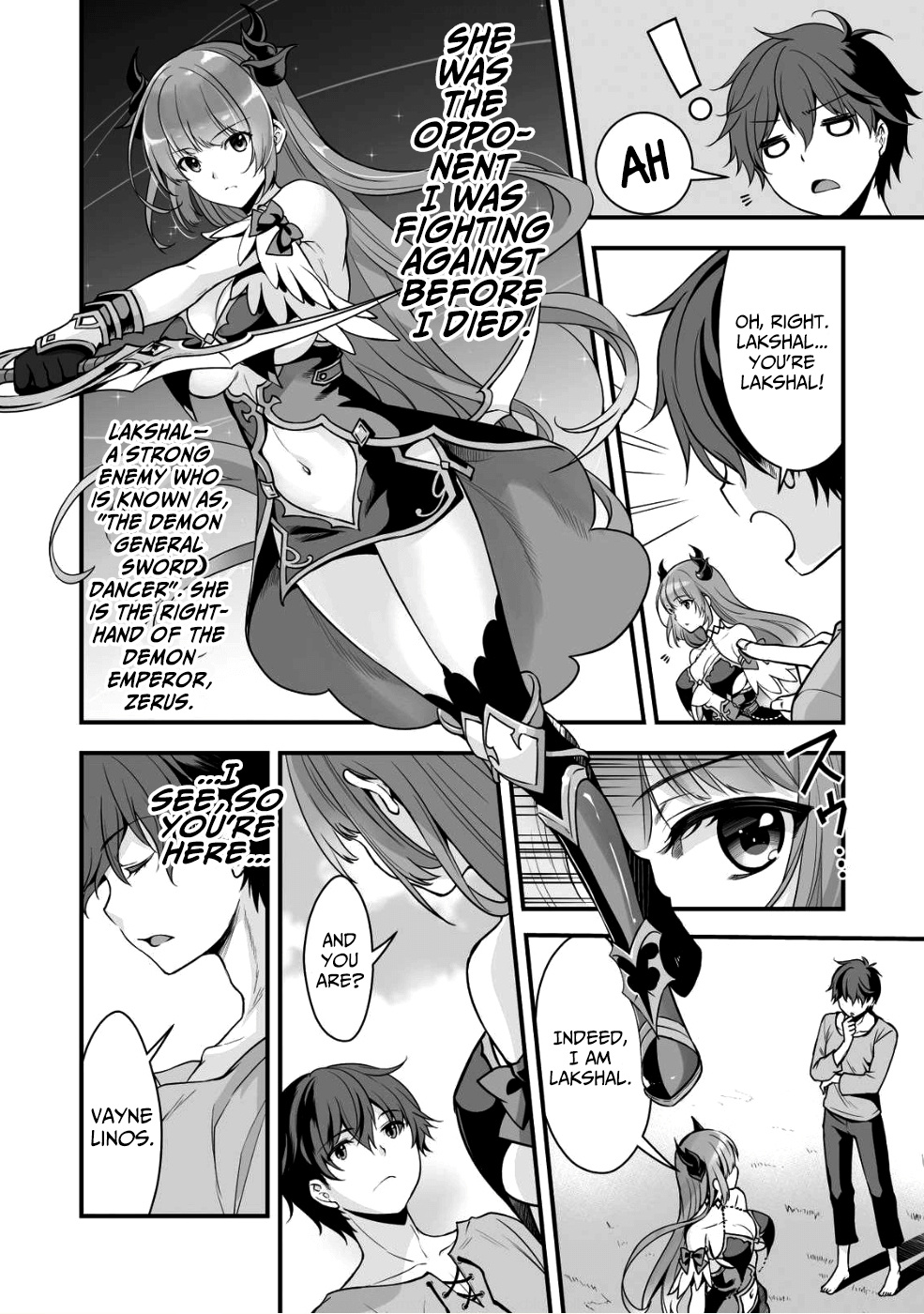 Vr Eroge Yattetara Isekai Ni Tensei Shita No De, Bishoujo Maou Wo Doreika Suru: Cross Out Saber Chapter 2 #7