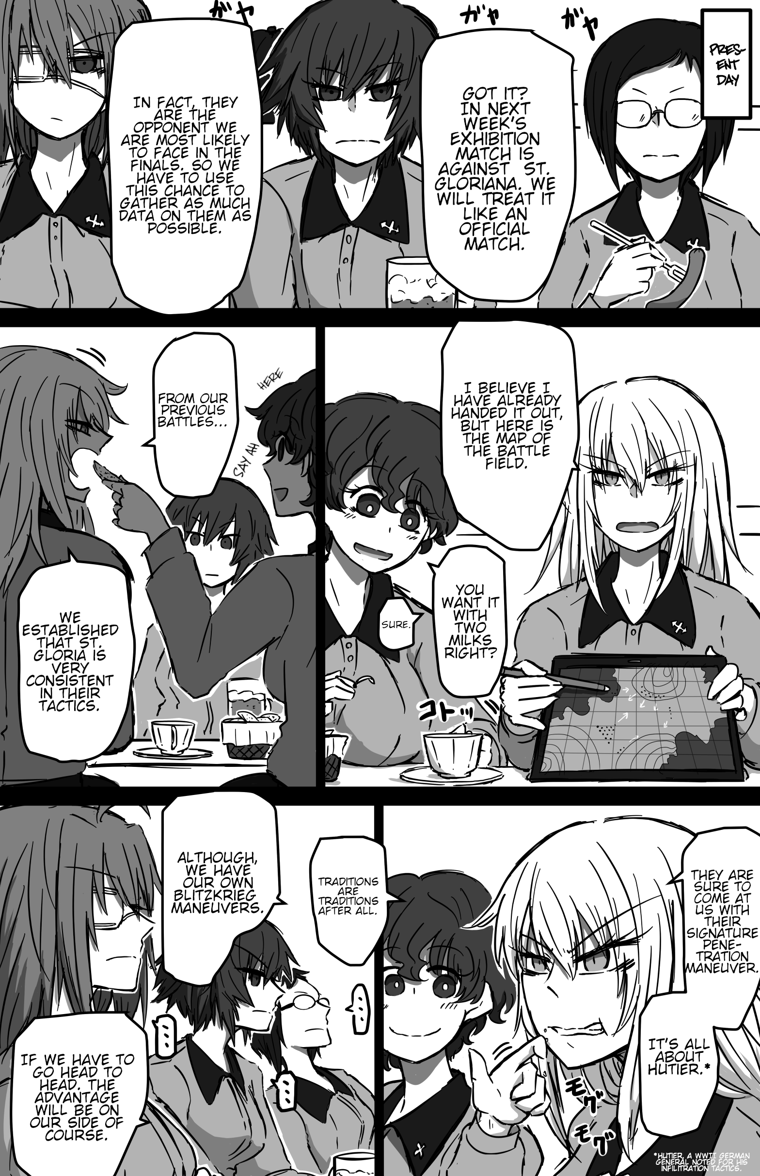 Girls Und Panzer - On The Flowering Forest Road, I Met You (Doujinshi) Chapter 1 #5