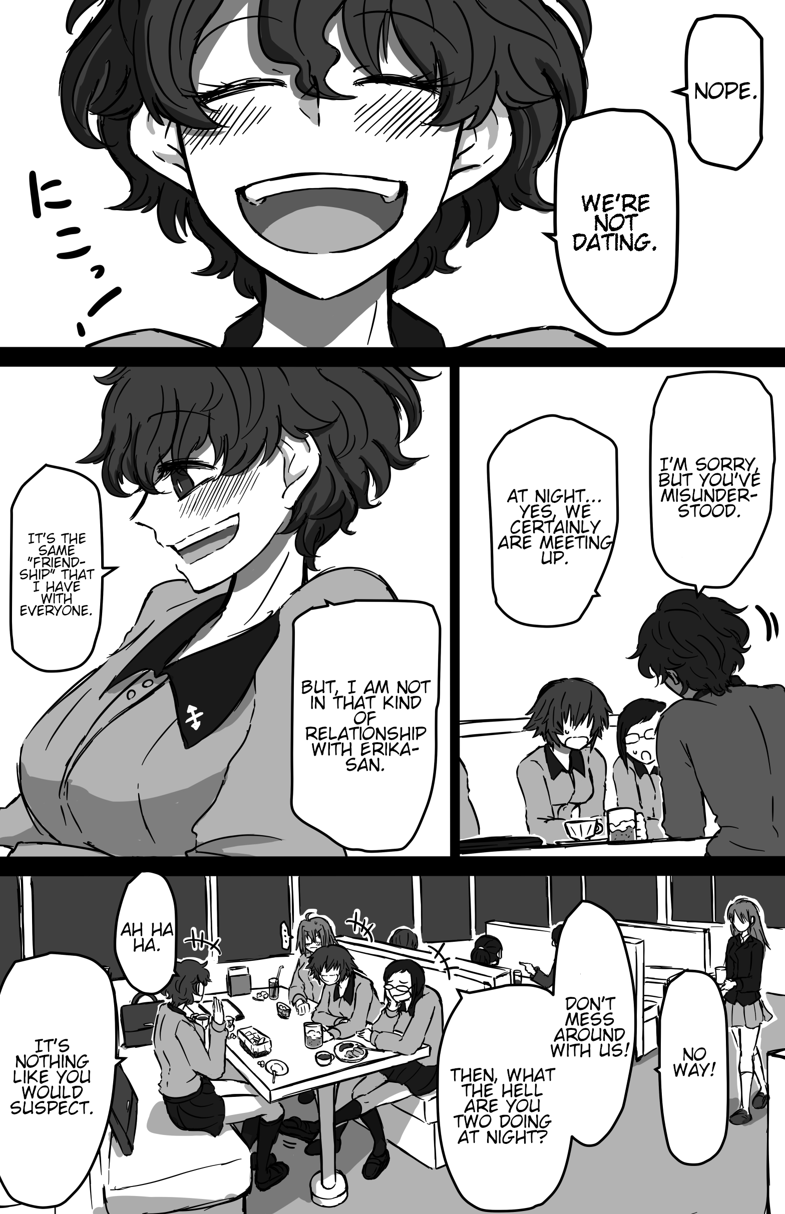 Girls Und Panzer - On The Flowering Forest Road, I Met You (Doujinshi) Chapter 1 #8
