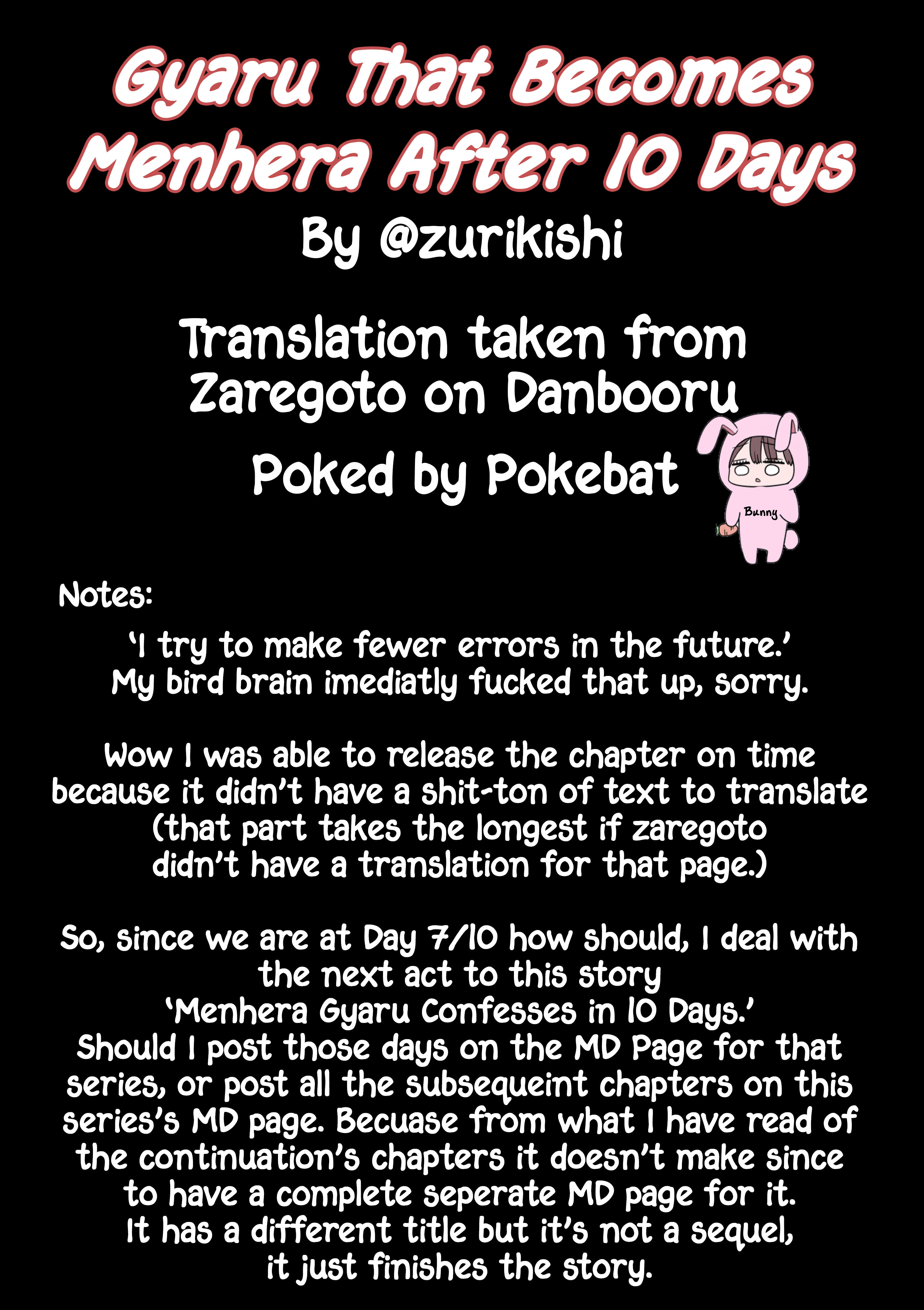 Gyaru That Becomes Menhera After 10 Days Chapter 7 #3