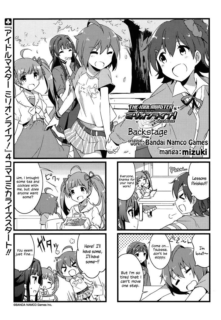 The Idolm@ster - Million Live! Back Stage Chapter 1 #1
