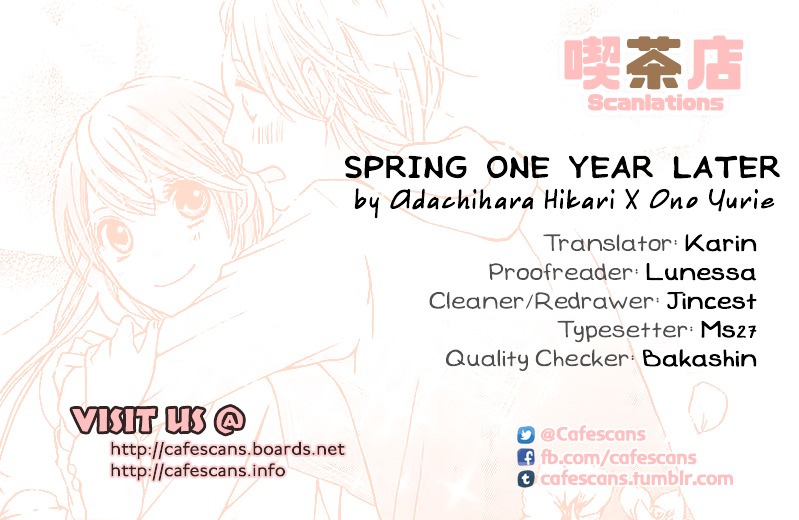 Spring One Year Later Chapter 0 #1