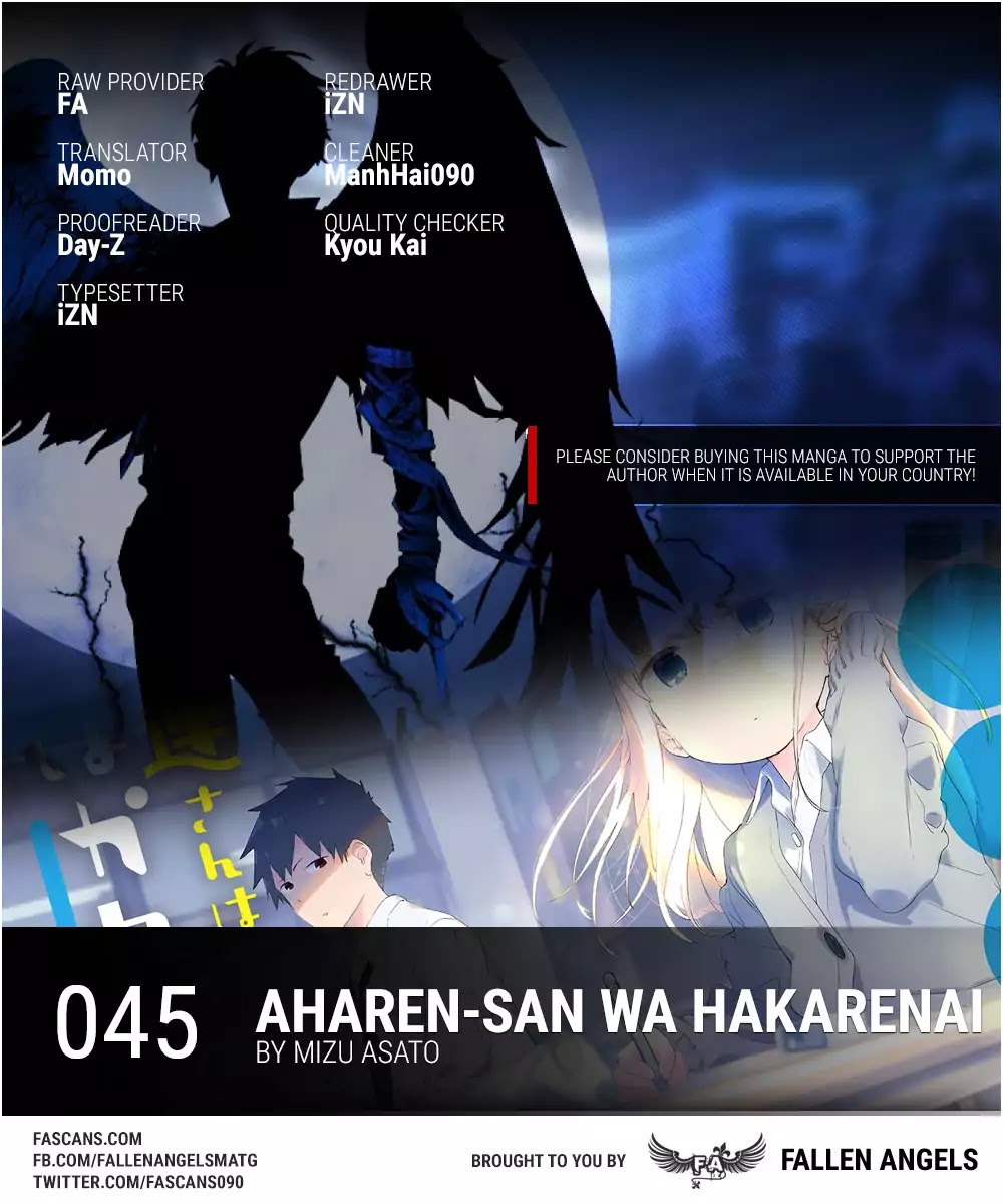 Aharen-San Wa Hakarenai Chapter 45 #1