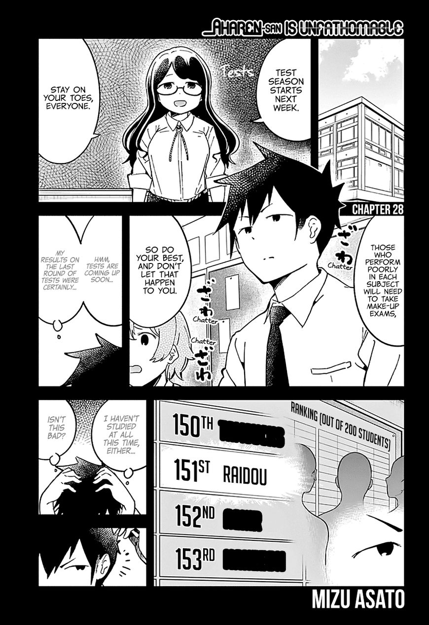 Aharen-San Wa Hakarenai Chapter 28 #4