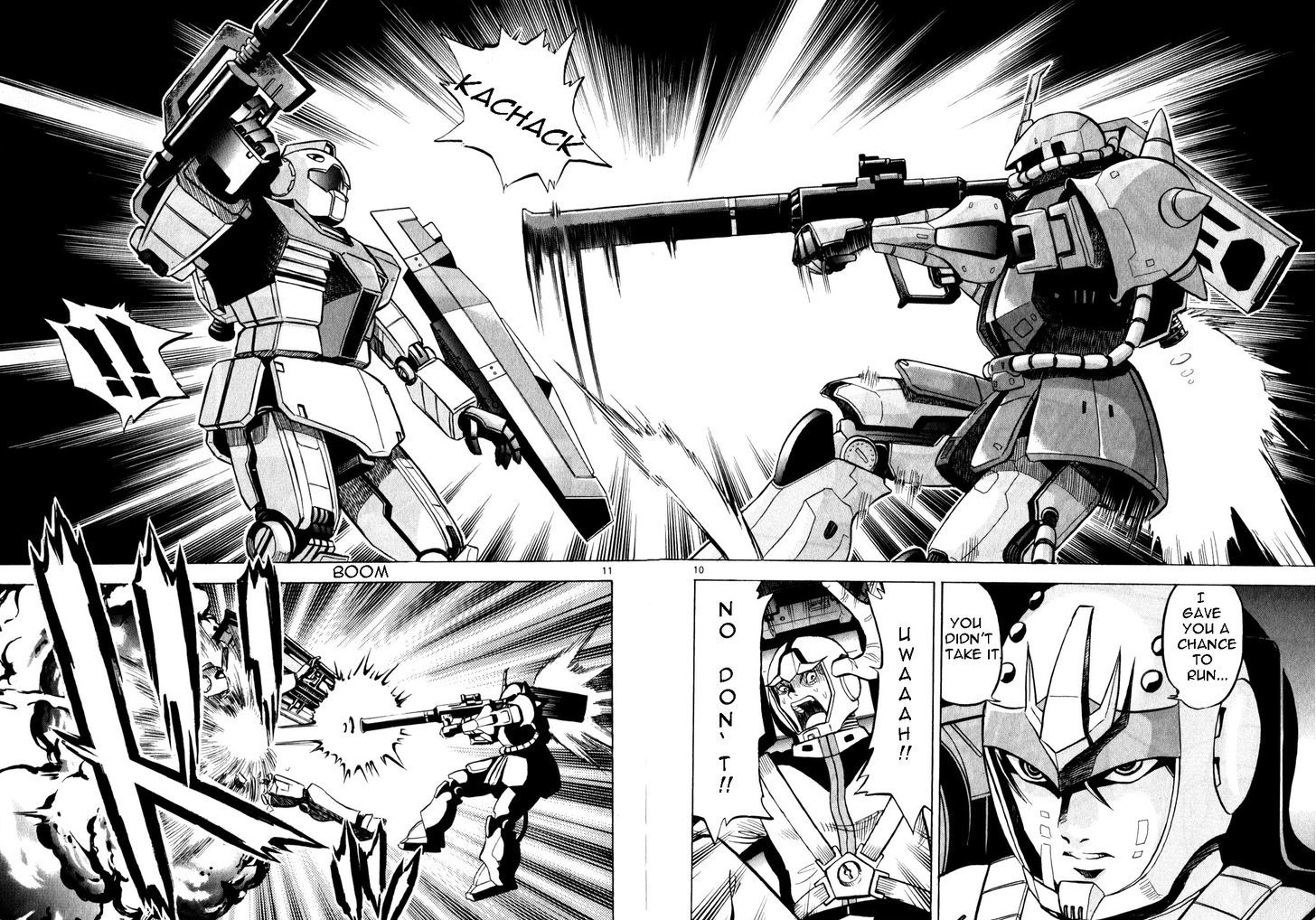 Kidou Sensei Gundam - Kokui No Kariudo Chapter 1 #13