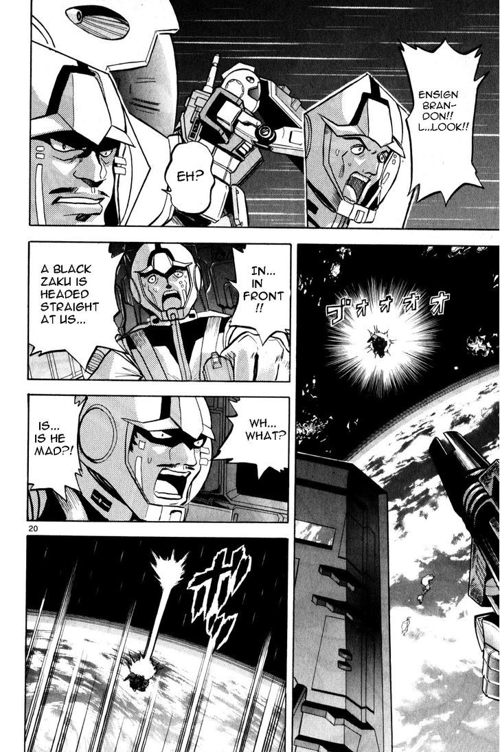 Kidou Sensei Gundam - Kokui No Kariudo Chapter 1 #22