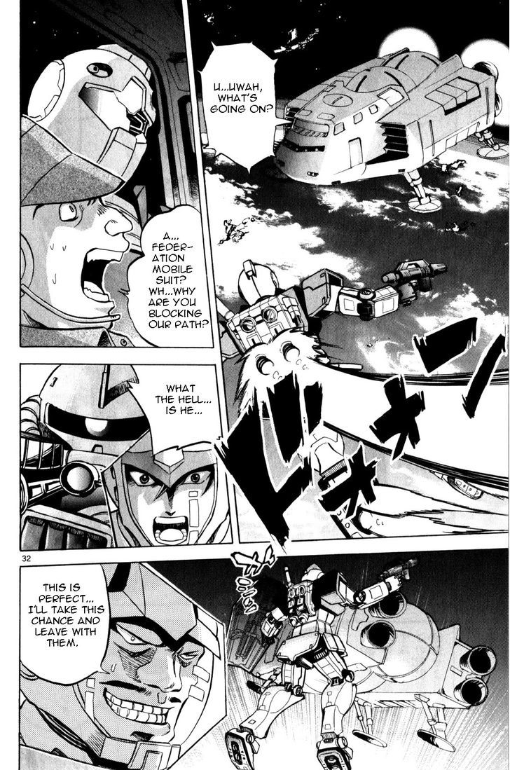 Kidou Sensei Gundam - Kokui No Kariudo Chapter 1 #34