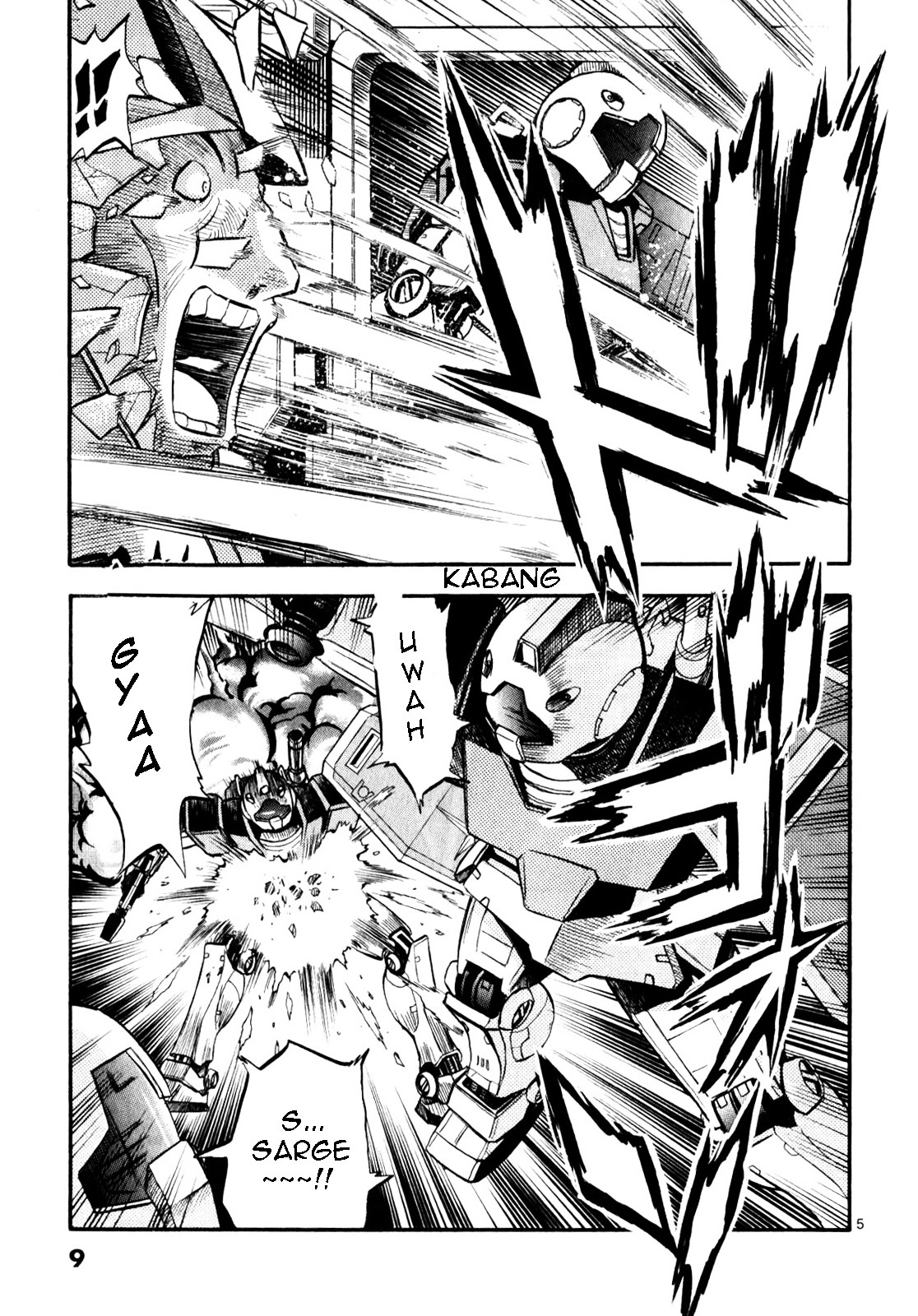Kidou Sensei Gundam - Kokui No Kariudo Chapter 0 #8