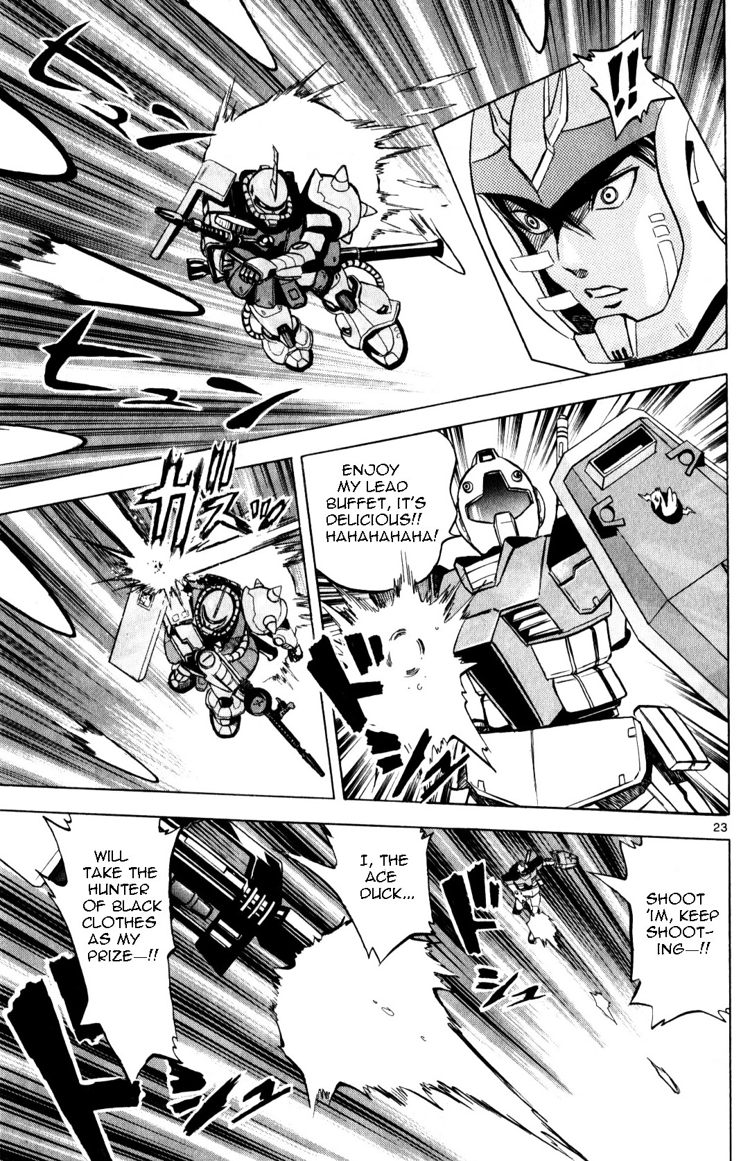 Kidou Sensei Gundam - Kokui No Kariudo Chapter 0 #25