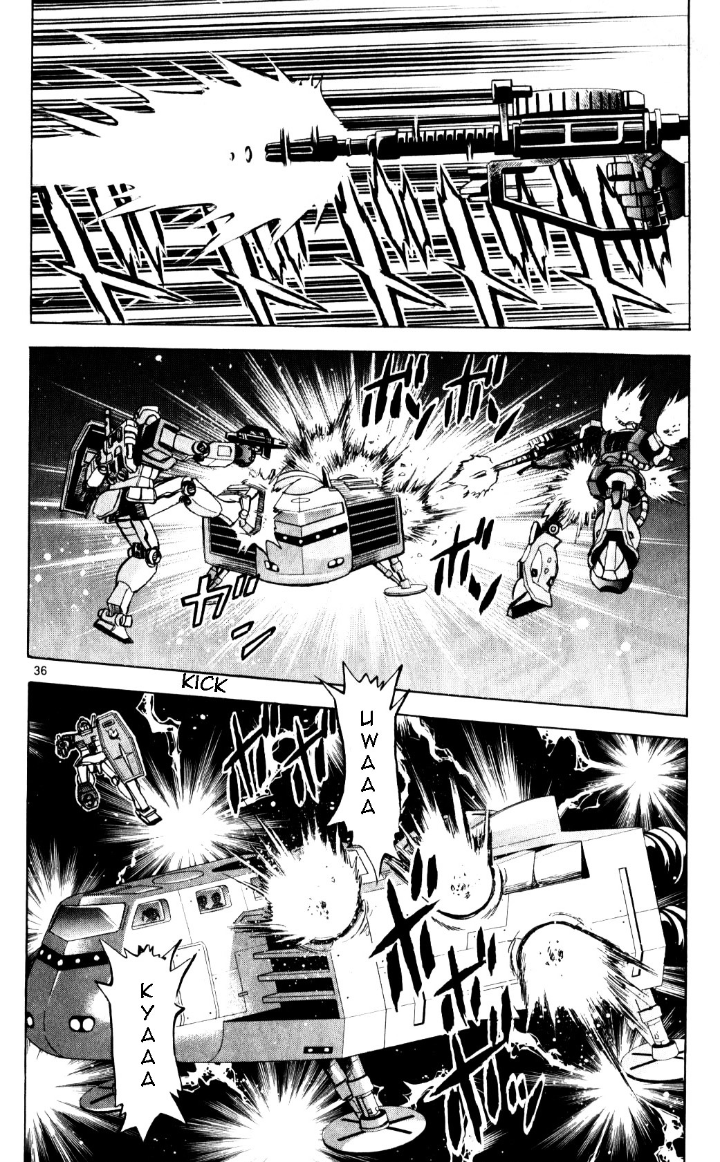 Kidou Sensei Gundam - Kokui No Kariudo Chapter 0 #38