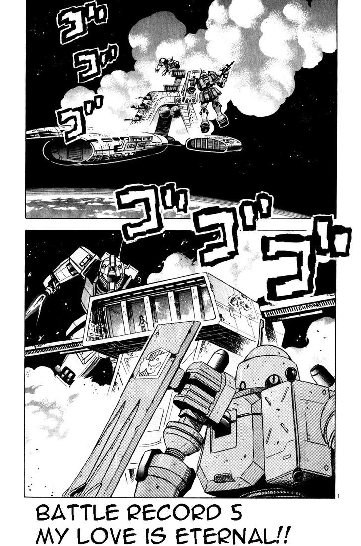 Kidou Sensei Gundam - Kokui No Kariudo Chapter 1 #136