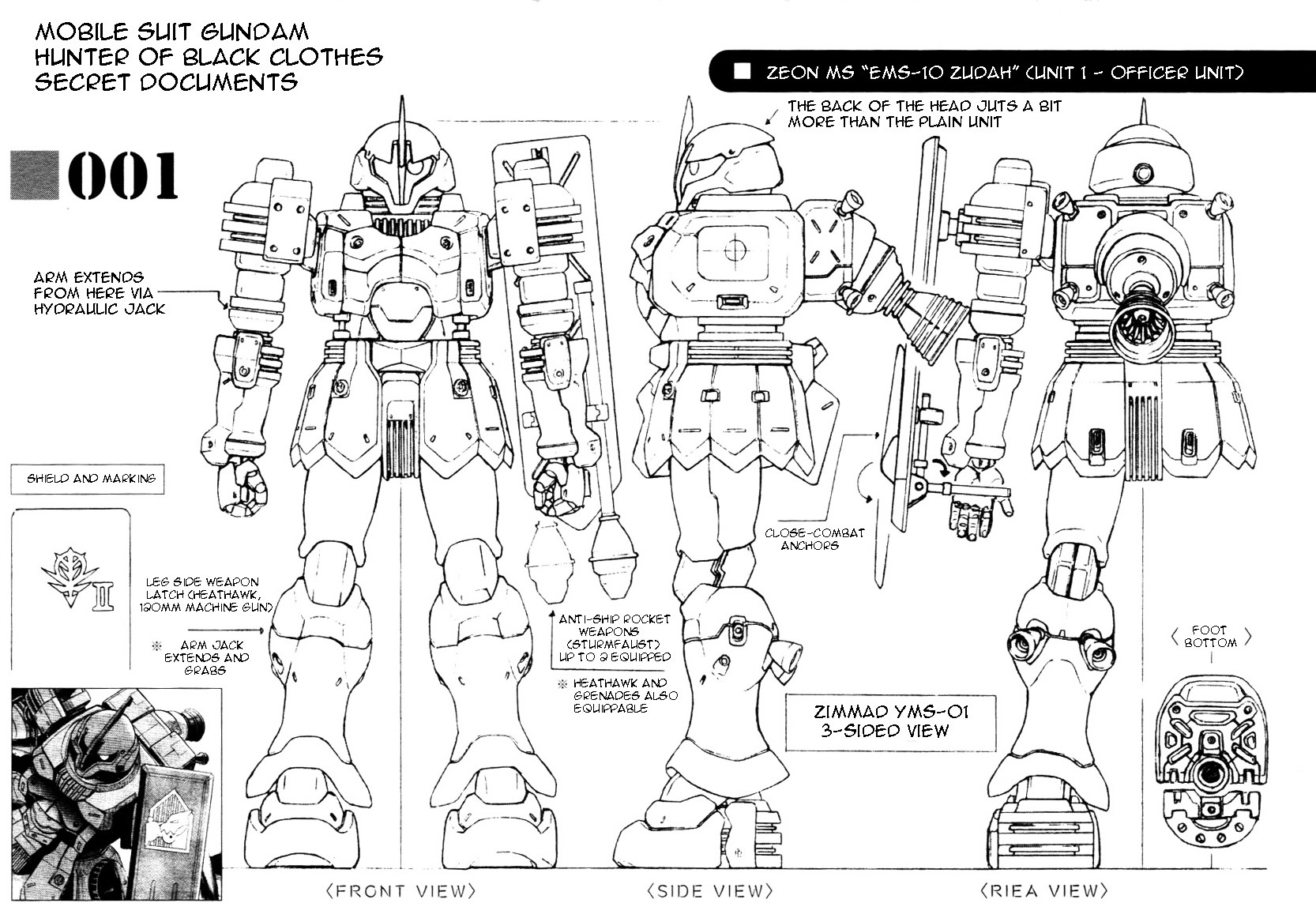 Kidou Sensei Gundam - Kokui No Kariudo Chapter 0 #175