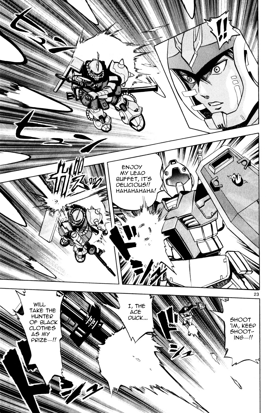 Mobile Suit Gundam: Hunter Of Black Clothes Chapter 0 #25