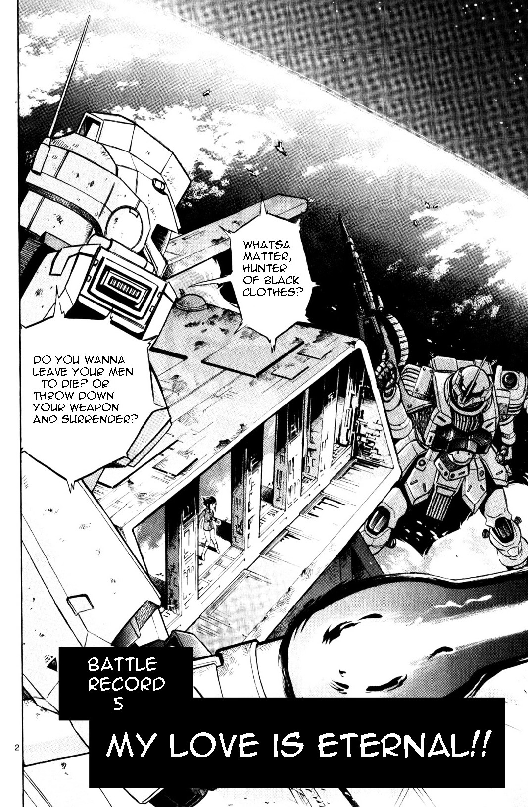 Mobile Suit Gundam: Hunter Of Black Clothes Chapter 0 #137