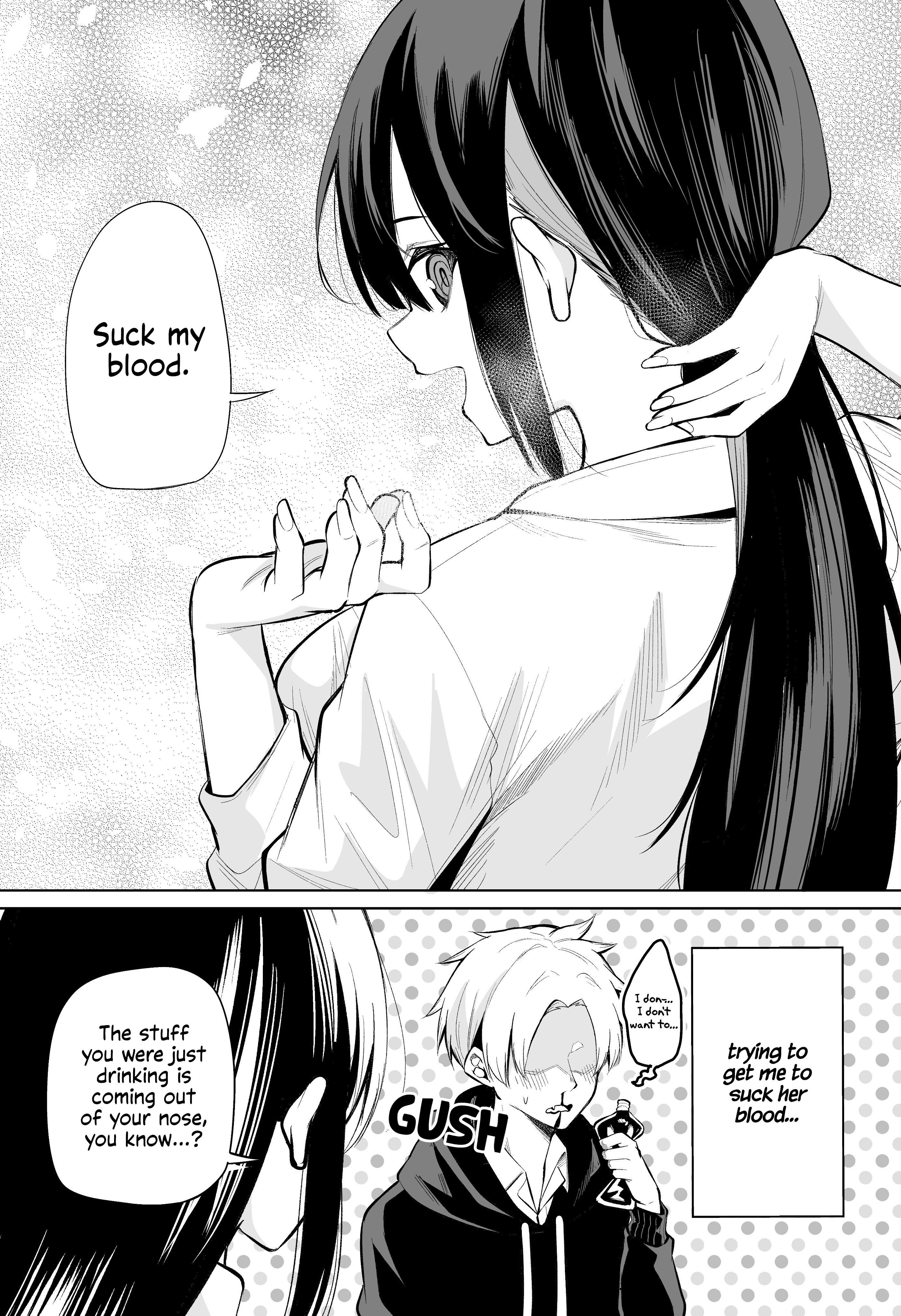 Katabami-San Wants To Get Sucked By A Vampire. Chapter 1 #2