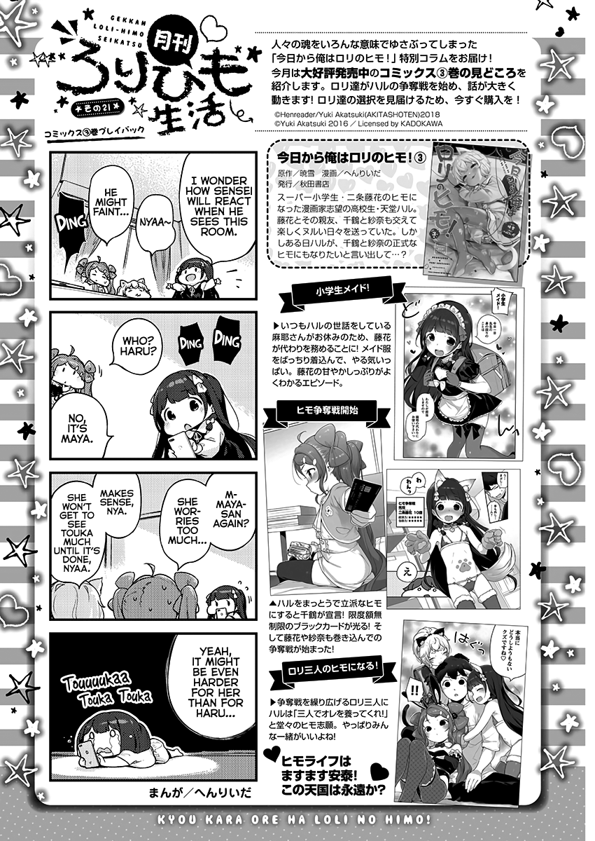 Kyou Kara Ore Wa Loli No Himo! Chapter 21 #25