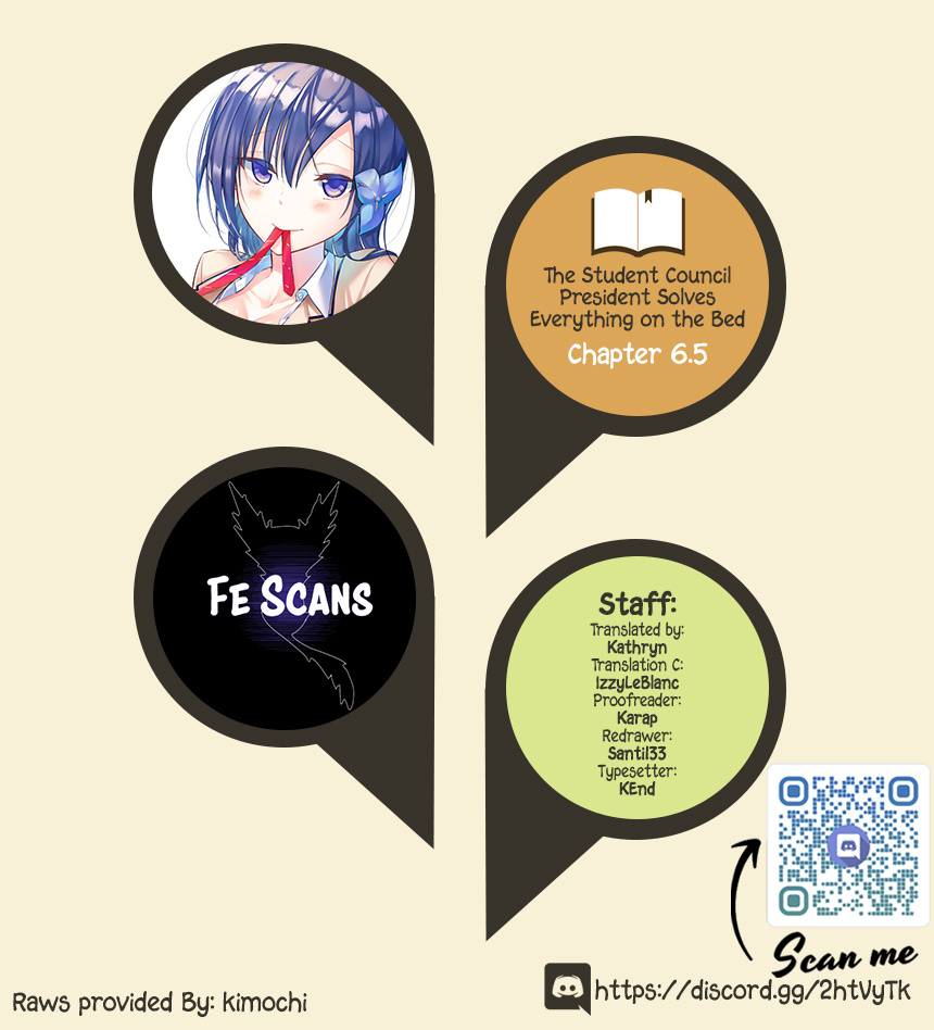The Student Council President Solves Everything On The Bed Chapter 6.5 #1