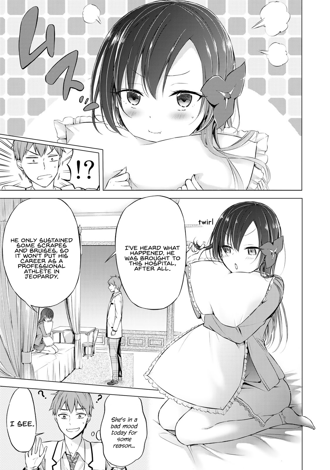 The Student Council President Solves Everything On The Bed Chapter 4 #12