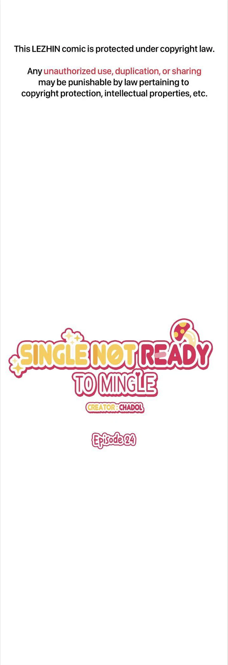 Single Not Ready To Mingle Chapter 24 #3