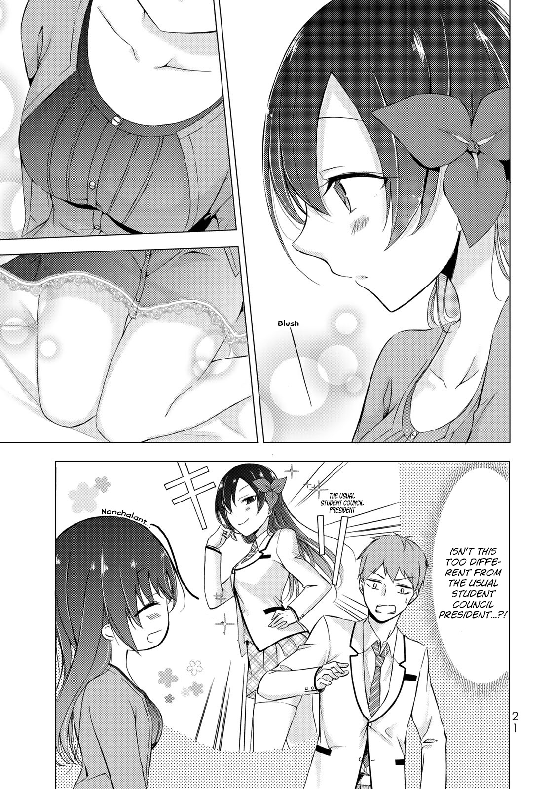 The Student Council President Solves Everything On The Bed Chapter 1 #19