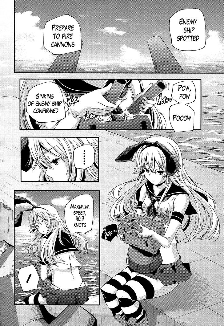 Kantai Collection - Kankore - Shimakaze Tsumujikaze No Shoujo Chapter 1 #24