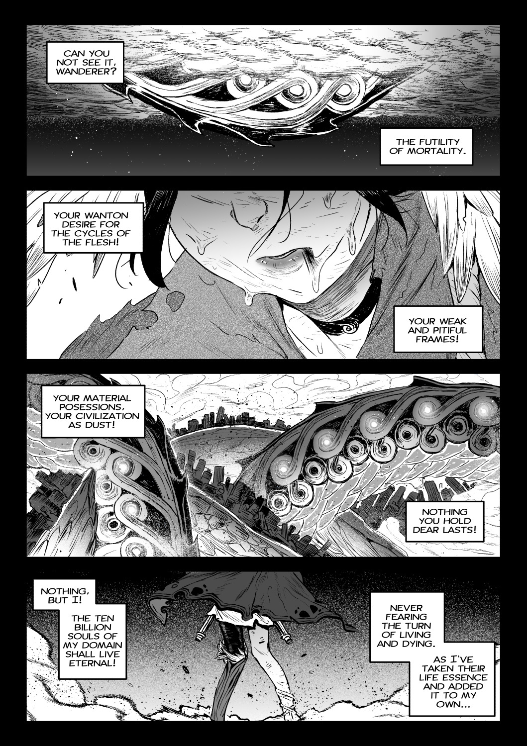 Cosmic Reality Denier Godslayer Chapter 1 #4