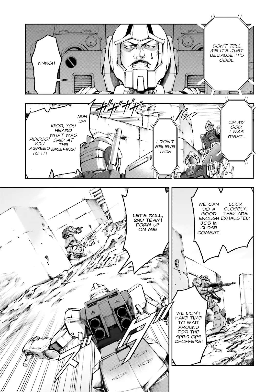 Kidou Sensei Gundam Gaiden - The Blue Destiny (Taichi You) Chapter 15 #4