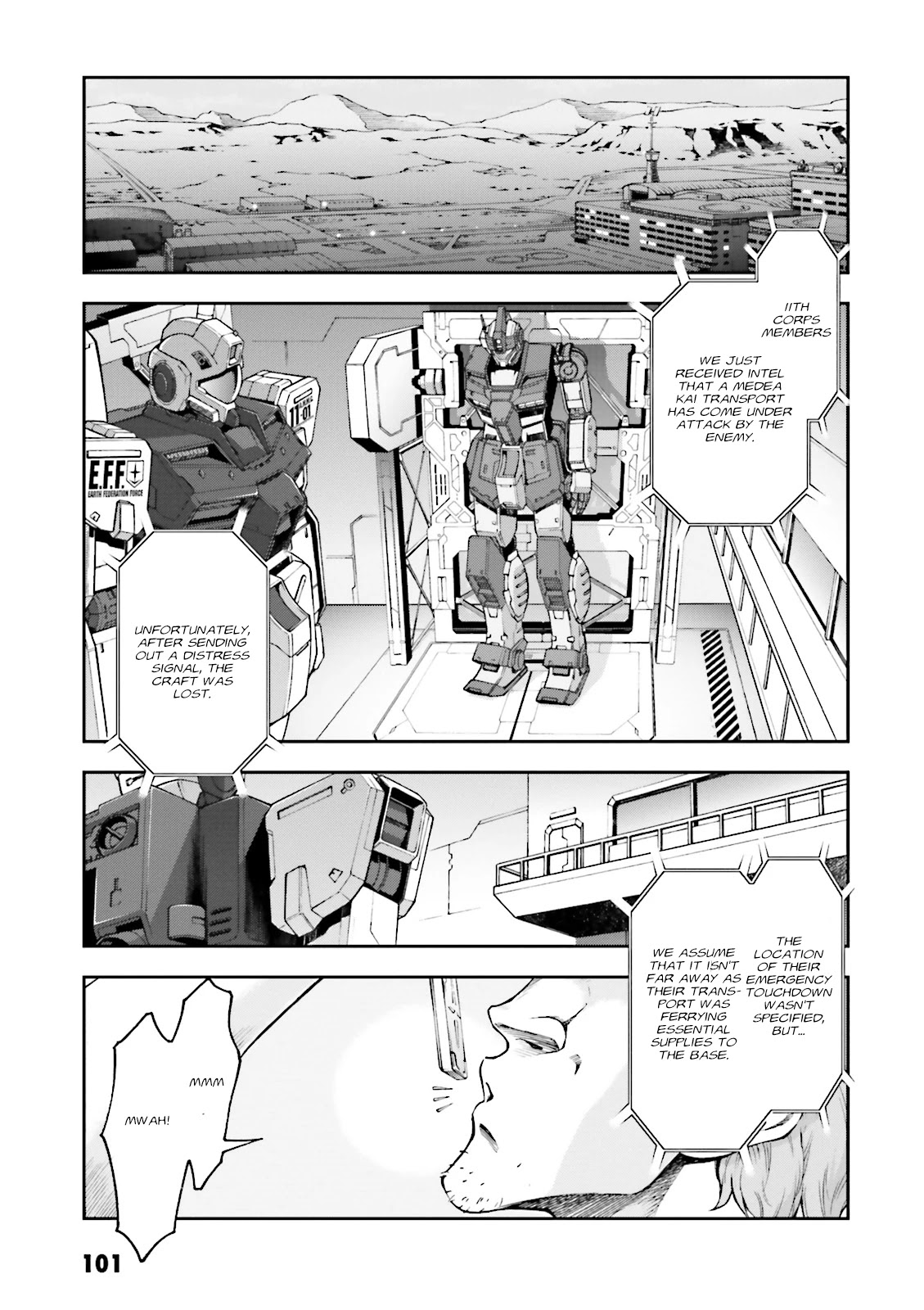 Kidou Sensei Gundam Gaiden - The Blue Destiny (Taichi You) Chapter 9 #7