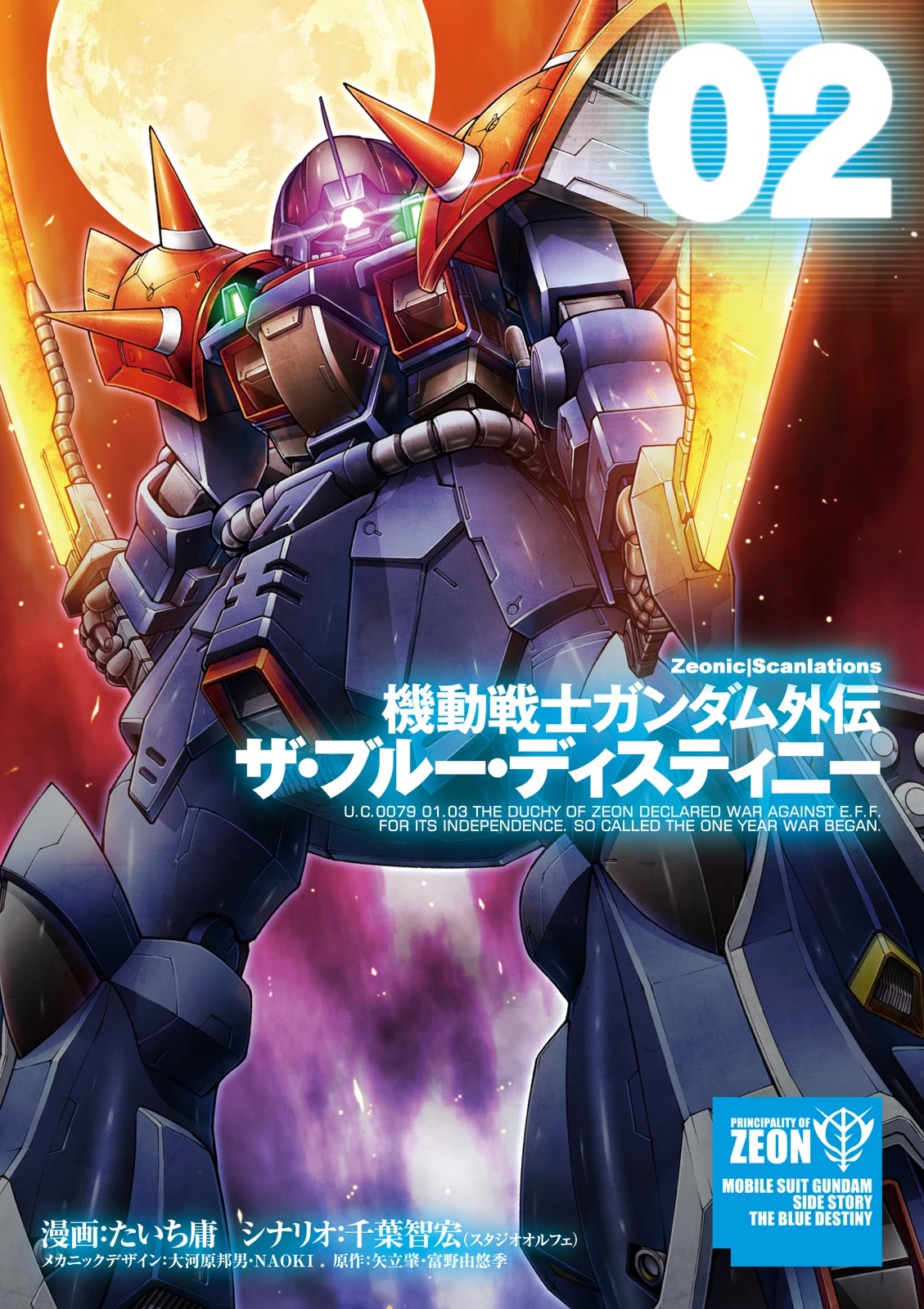 Kidou Sensei Gundam Gaiden - The Blue Destiny (Taichi You) Chapter 6 #2