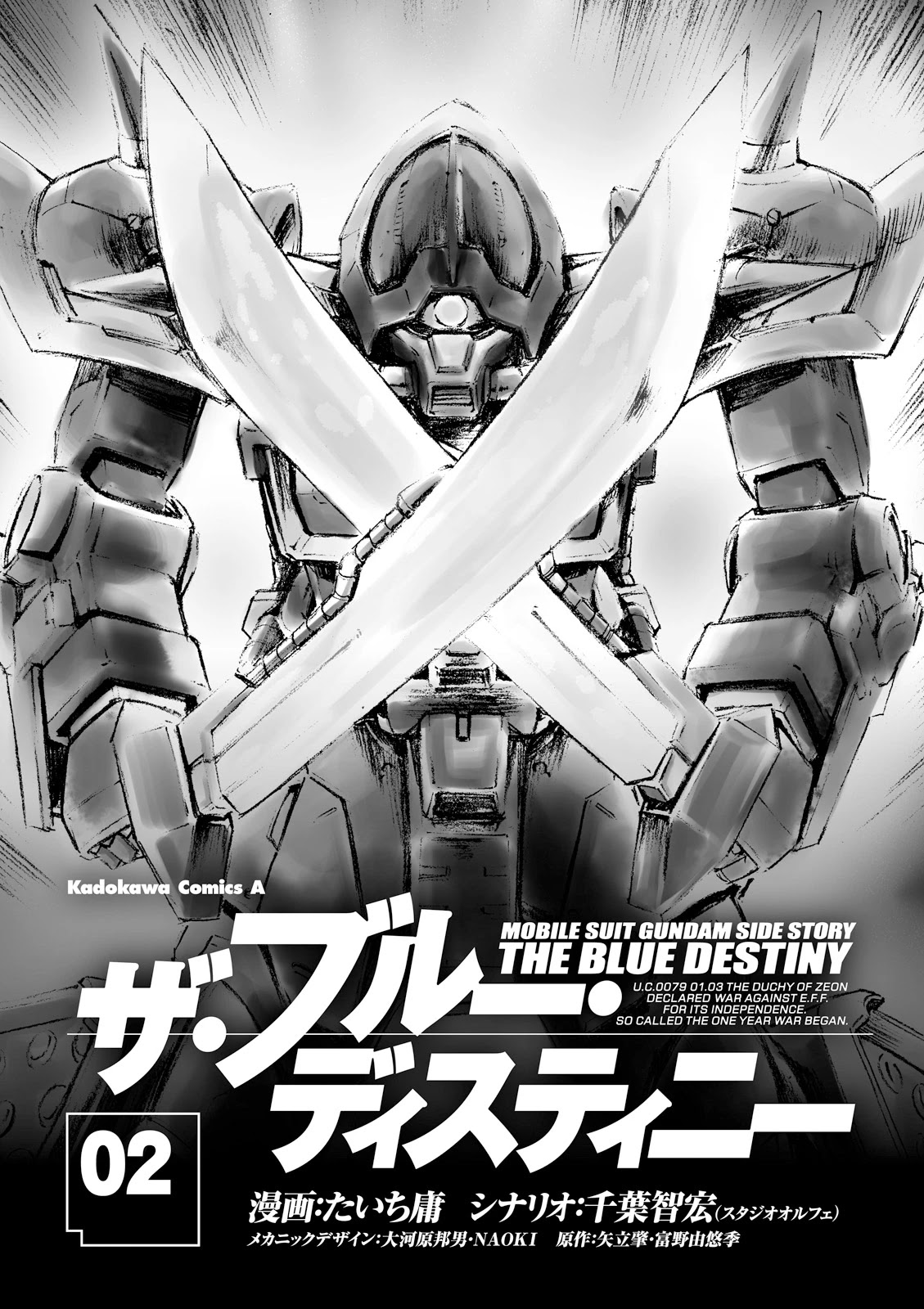 Kidou Sensei Gundam Gaiden - The Blue Destiny (Taichi You) Chapter 6 #6