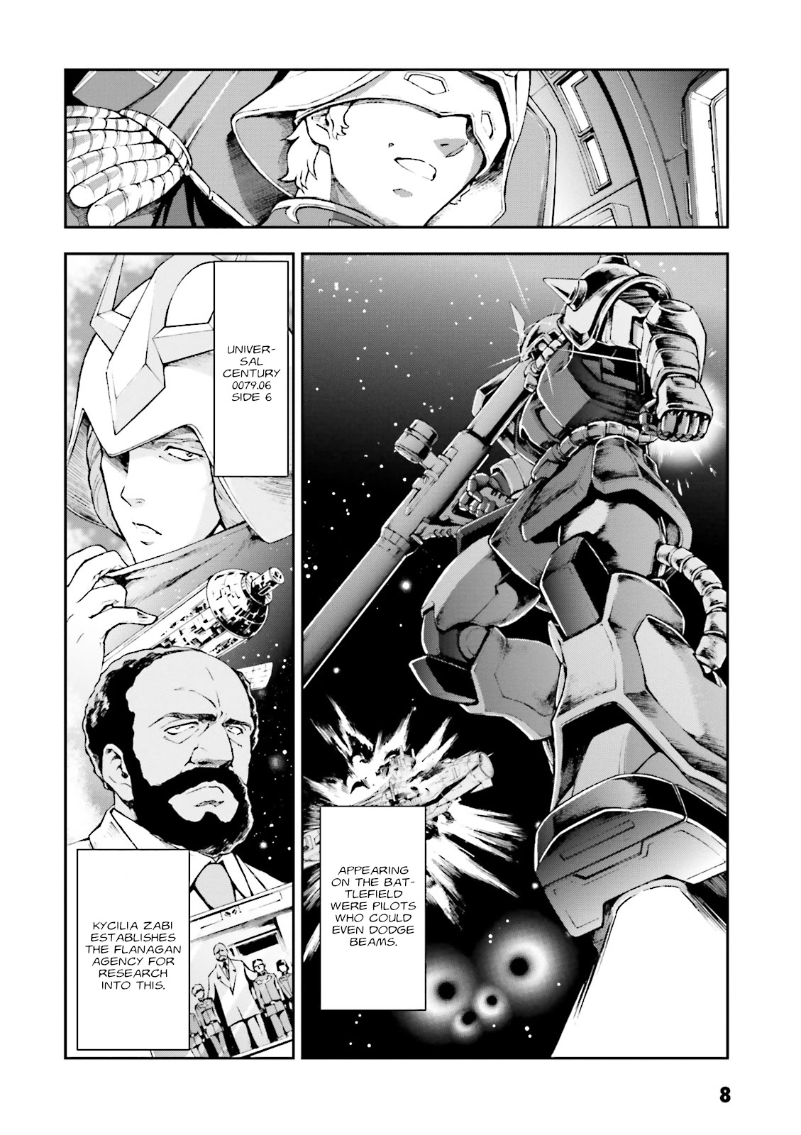 Kidou Sensei Gundam Gaiden - The Blue Destiny (Taichi You) Chapter 6 #9