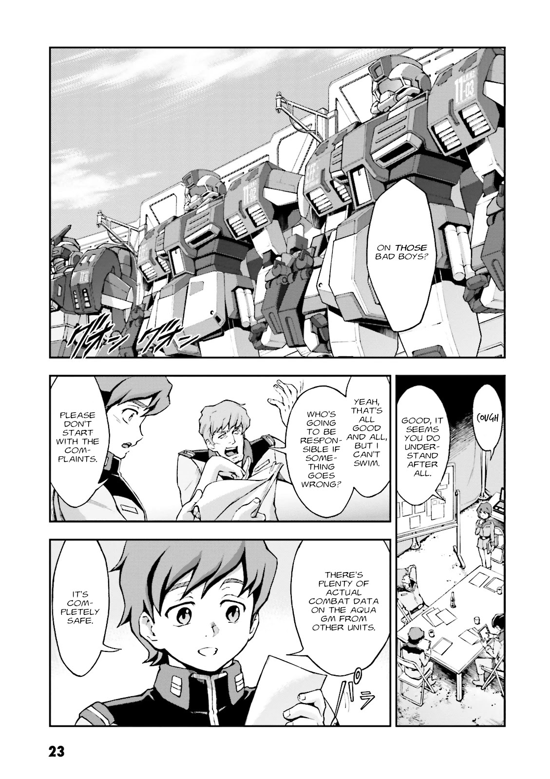 Kidou Sensei Gundam Gaiden - The Blue Destiny (Taichi You) Chapter 6 #23