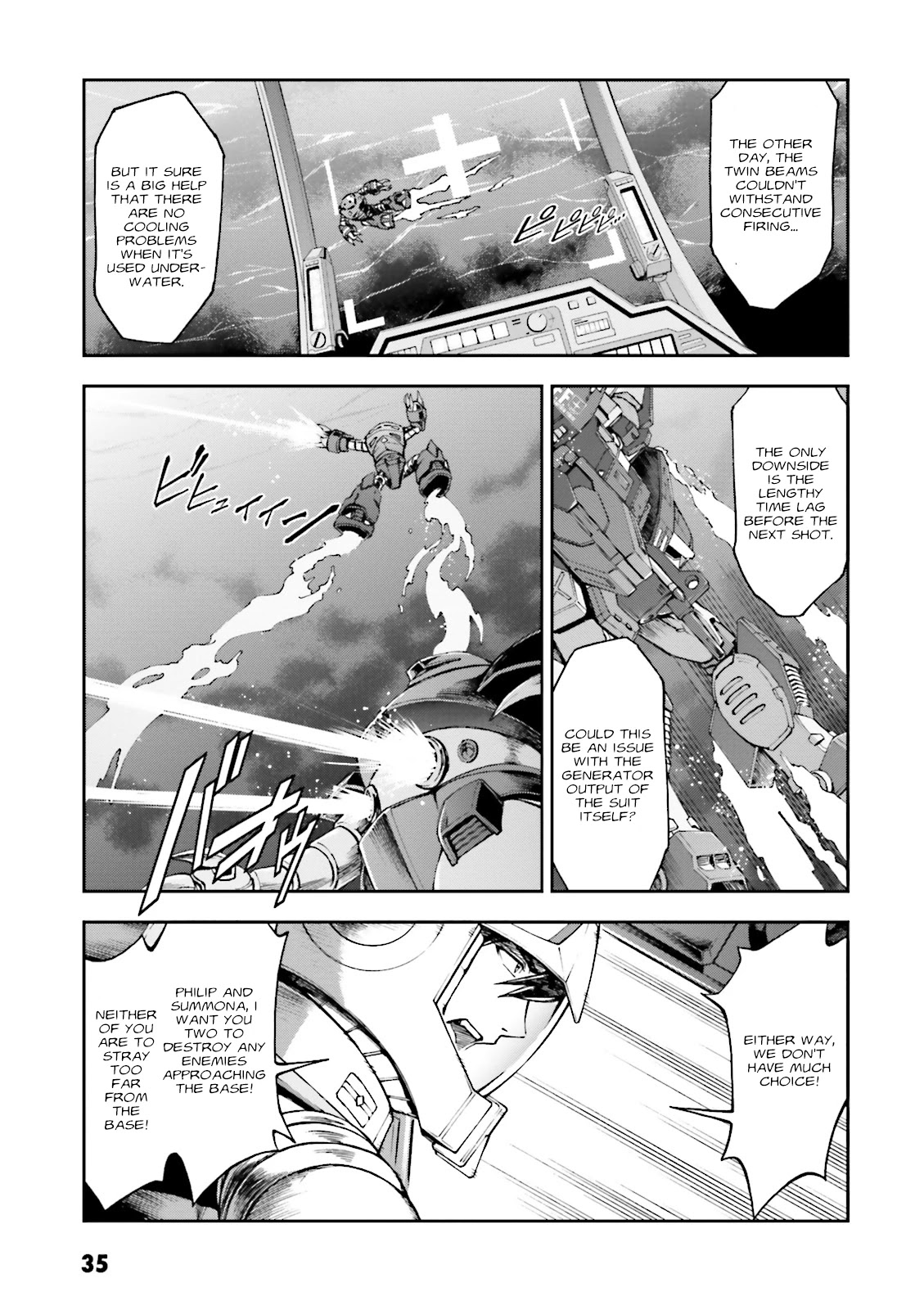 Kidou Sensei Gundam Gaiden - The Blue Destiny (Taichi You) Chapter 6 #35