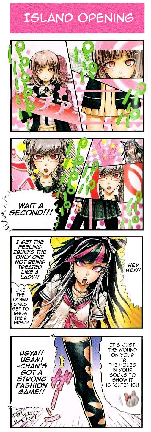 Super Danganronpa 2 4-Koma Kings Chapter 2 #38