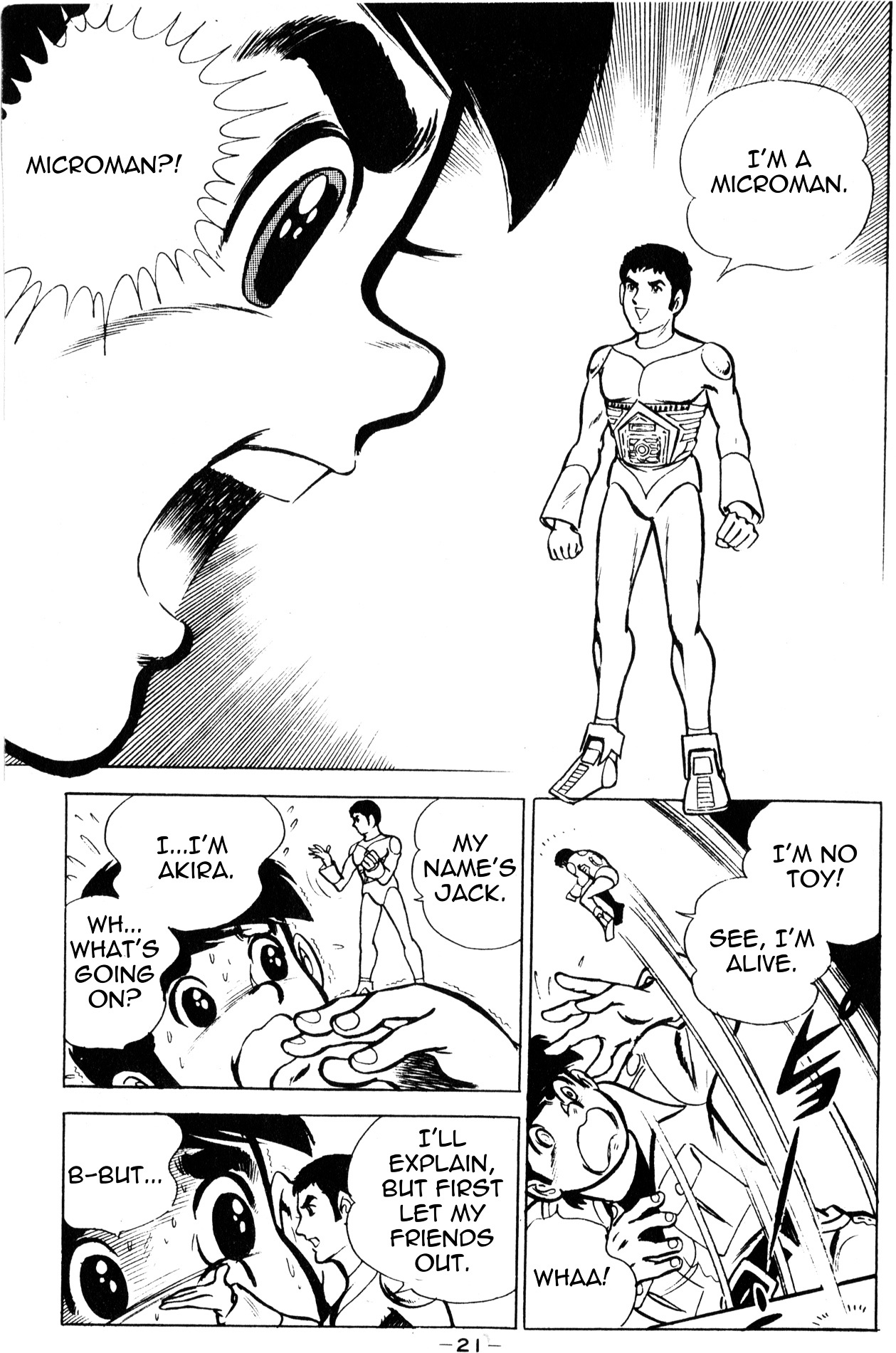 Microman (Moritou Yoshihiro) Chapter 1 #18