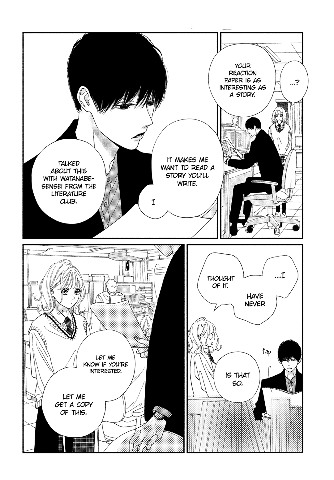 Kimi No Yokogao Wo Miteita Chapter 8 #21