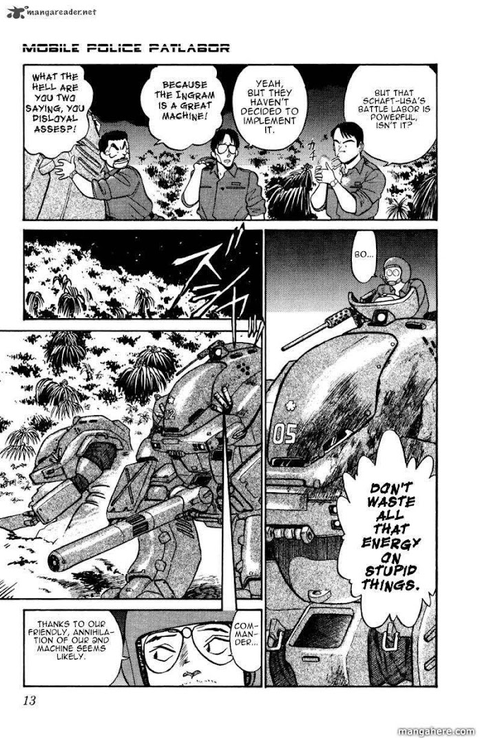 Kidou Keisatsu Patlabor Chapter 12 #13