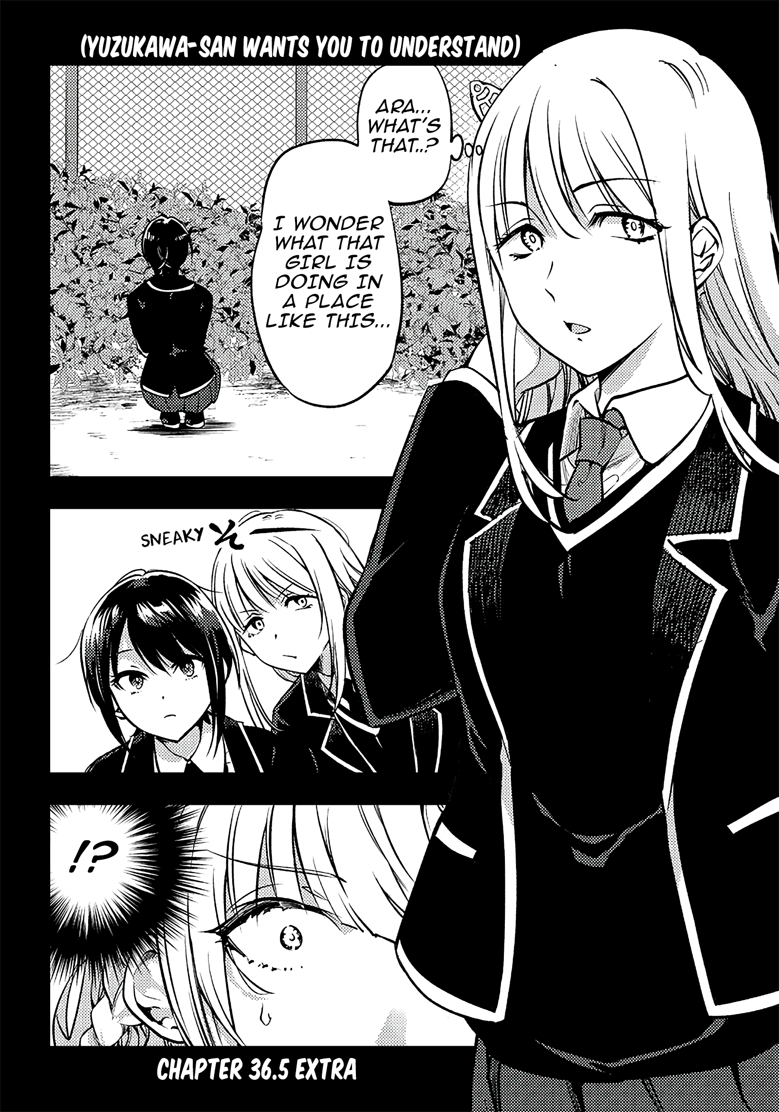 Yuzukawa-San Wa, Sasshite Hoshii. Chapter 36.5 #1