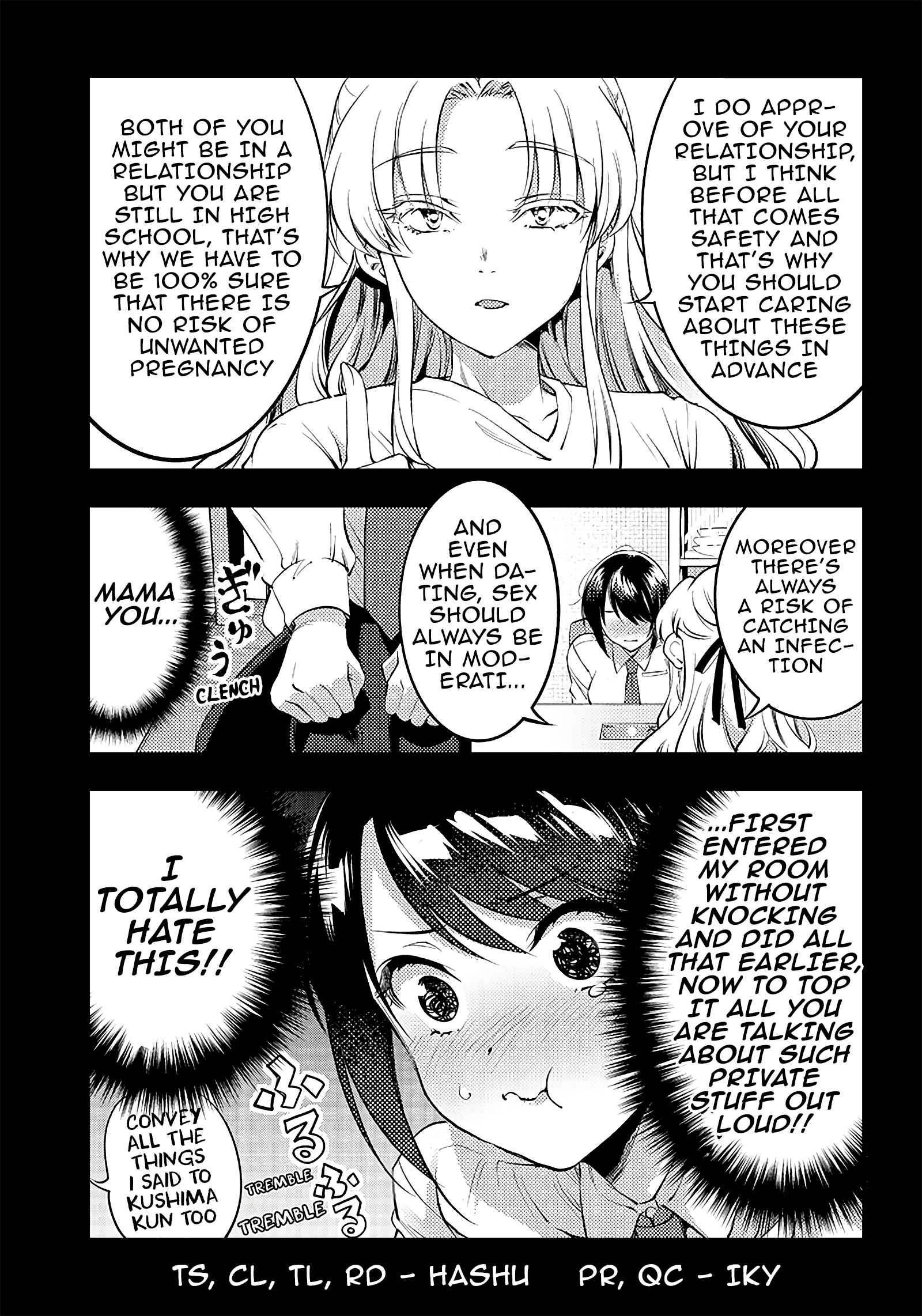 Yuzukawa-San Wa, Sasshite Hoshii. Chapter 33.5 #2