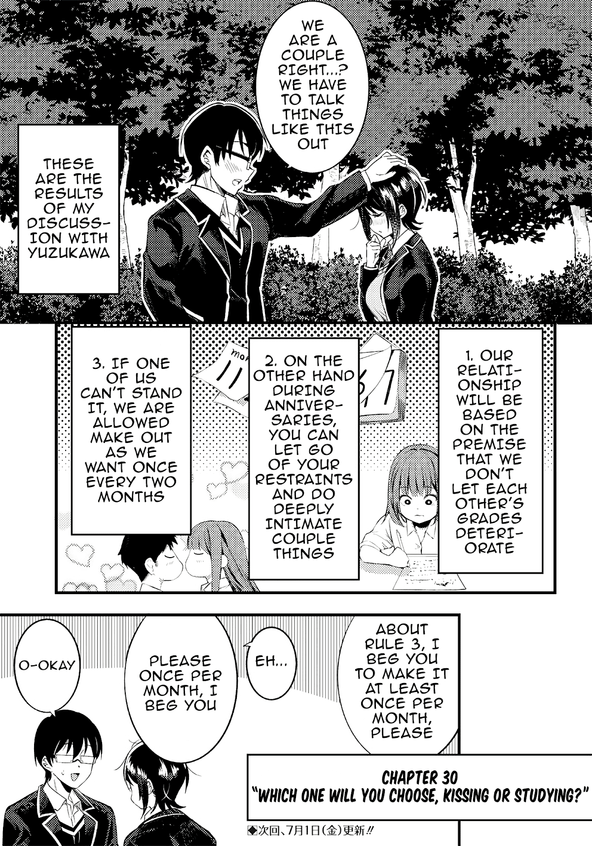 Yuzukawa-San Wa, Sasshite Hoshii. Chapter 30 #17