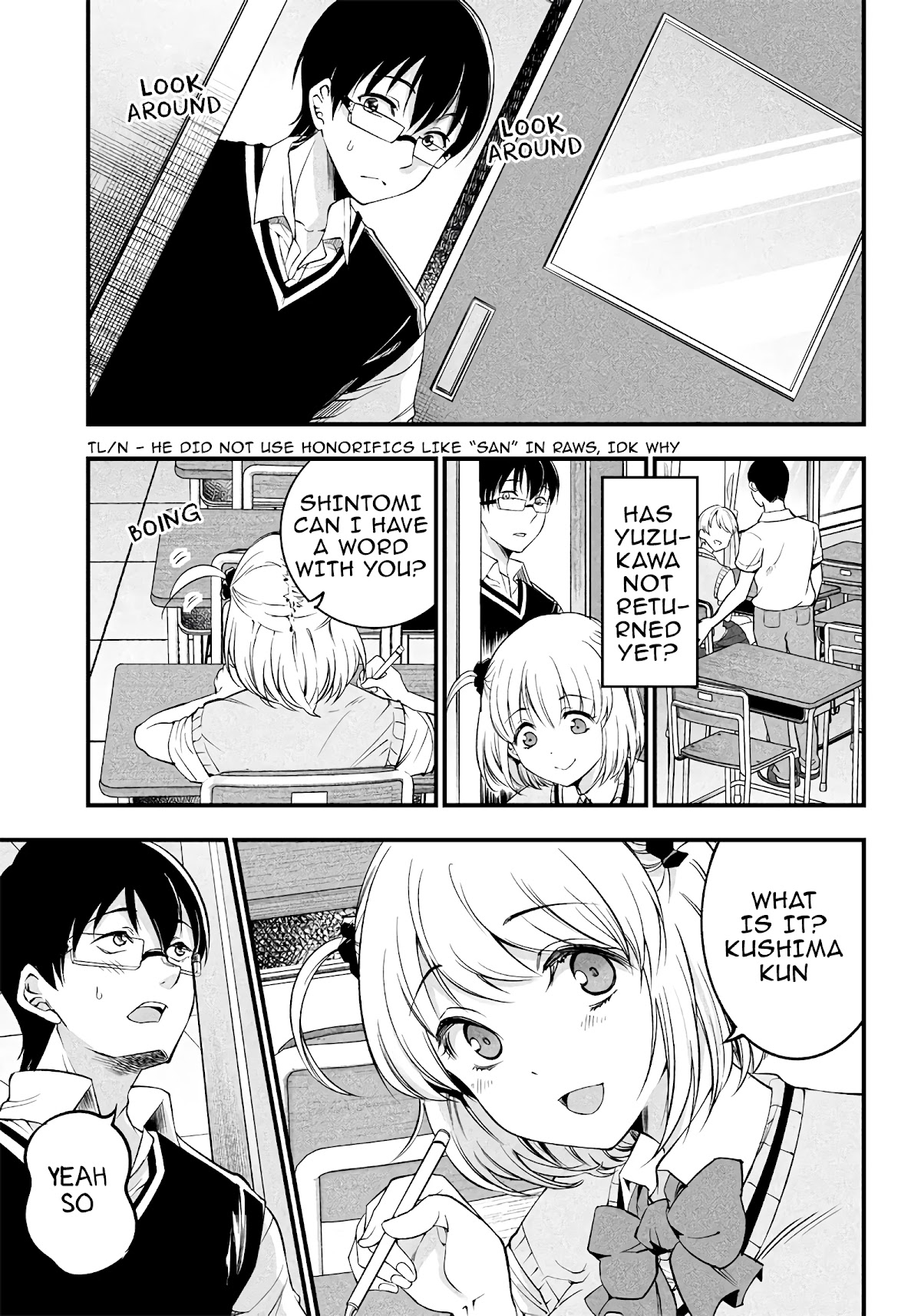 Yuzukawa-San Wa, Sasshite Hoshii. Chapter 18 #13