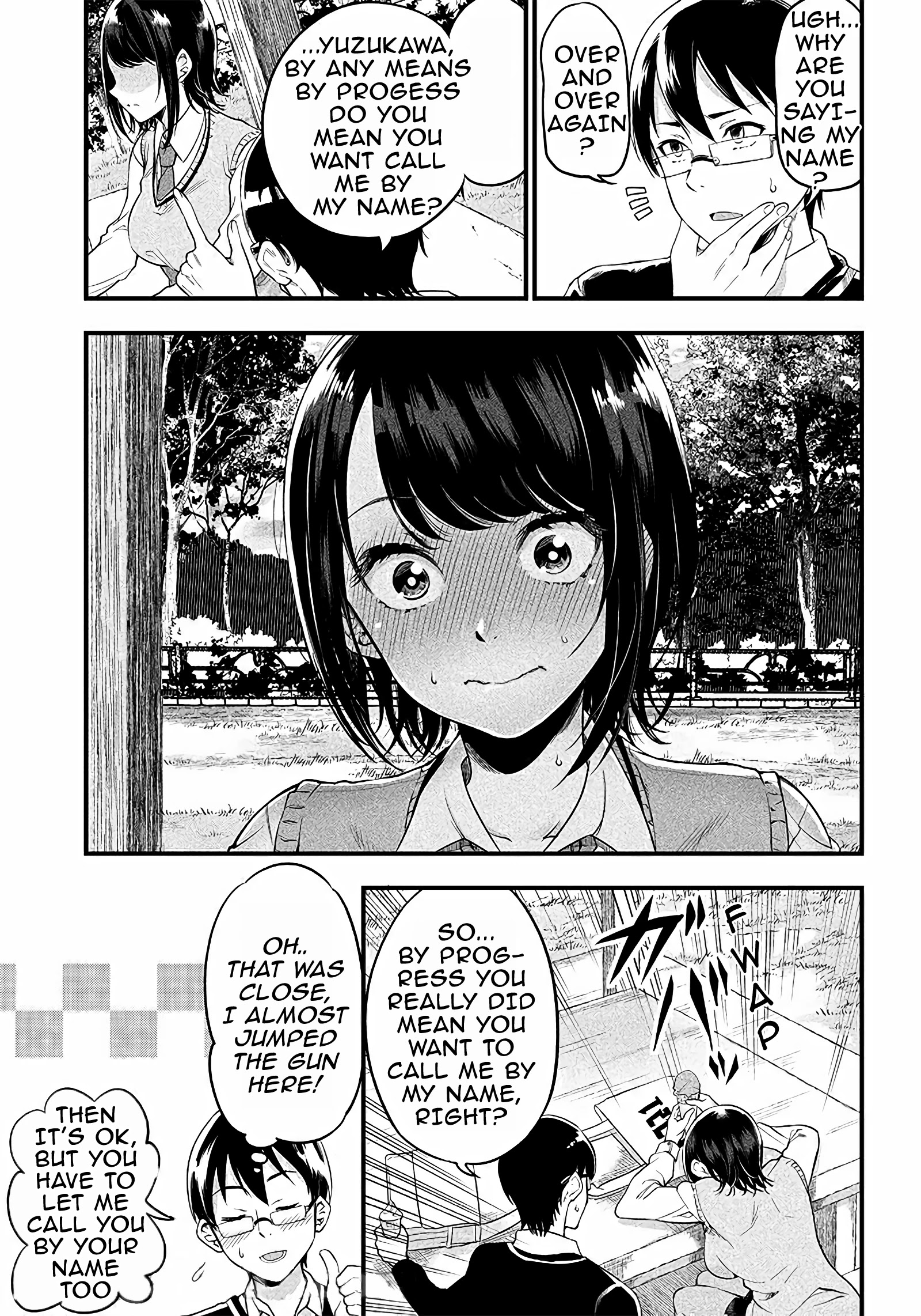 Yuzukawa-San Wa, Sasshite Hoshii. Chapter 3 #9