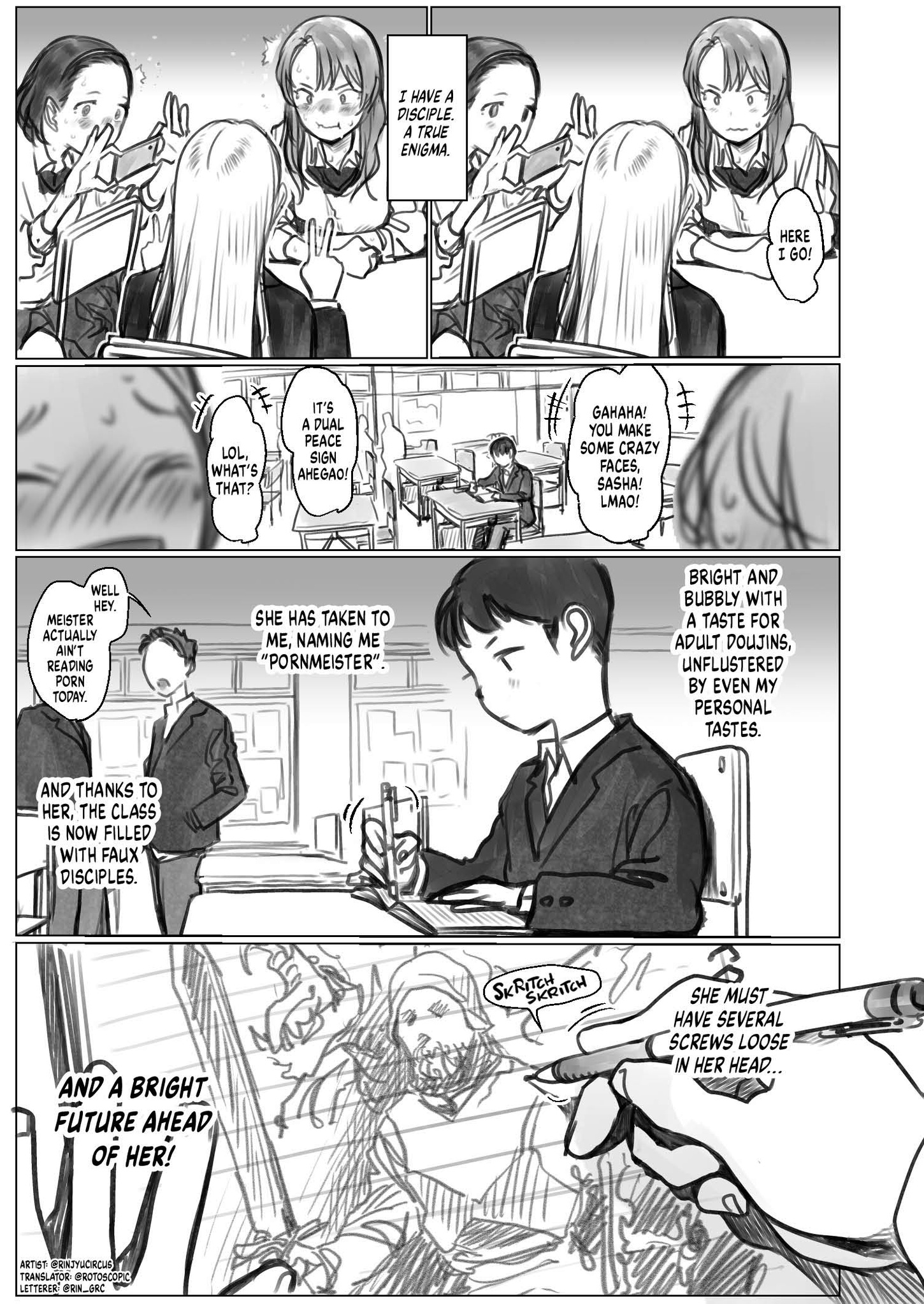 Jc Sasha-Chan To Classmate Otaku-Kun (Webcomic) Chapter 3 #1