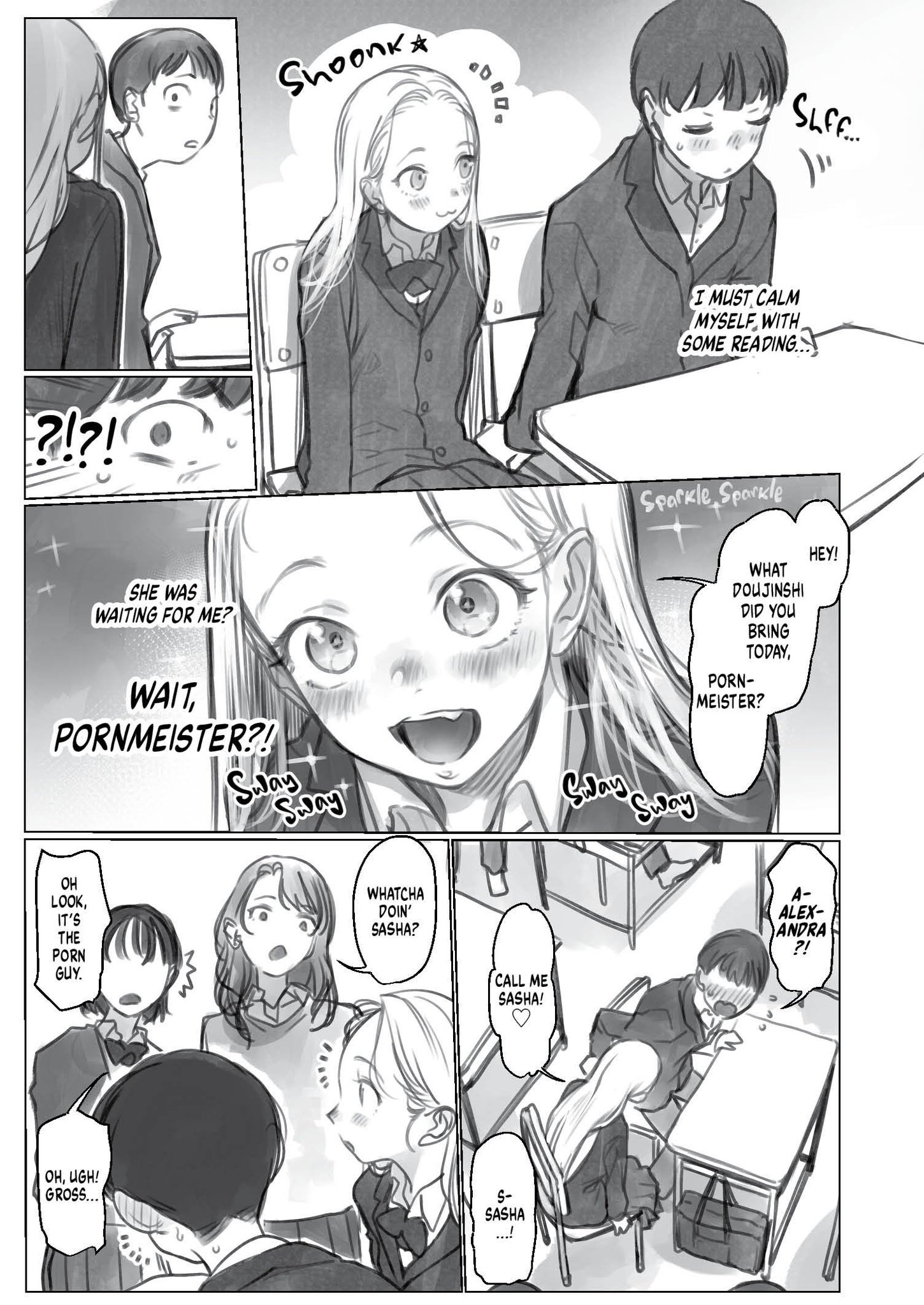 Jc Sasha-Chan To Classmate Otaku-Kun (Webcomic) Chapter 2 #3