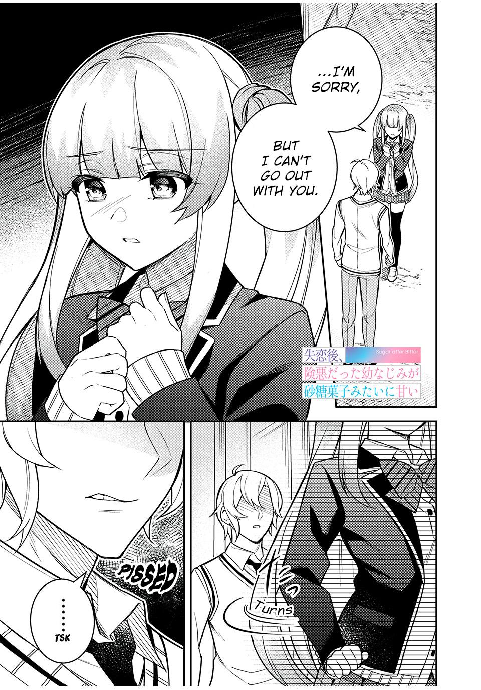 After A Heartbreak, My Bitter Childhood Friend Is Now Sweet Like Sugar Chapter 9.1 #2