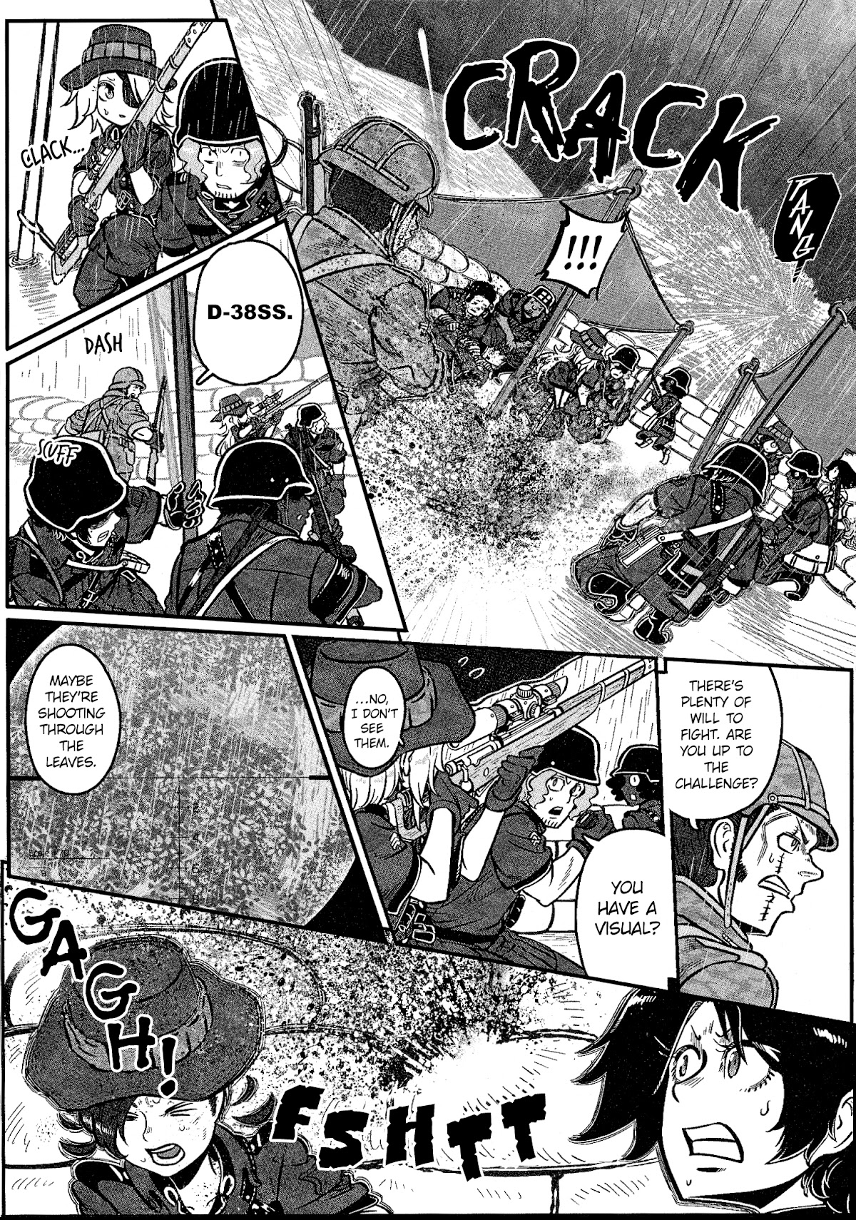 Groundless - Sekigan No Sogekihei Chapter 28 #32