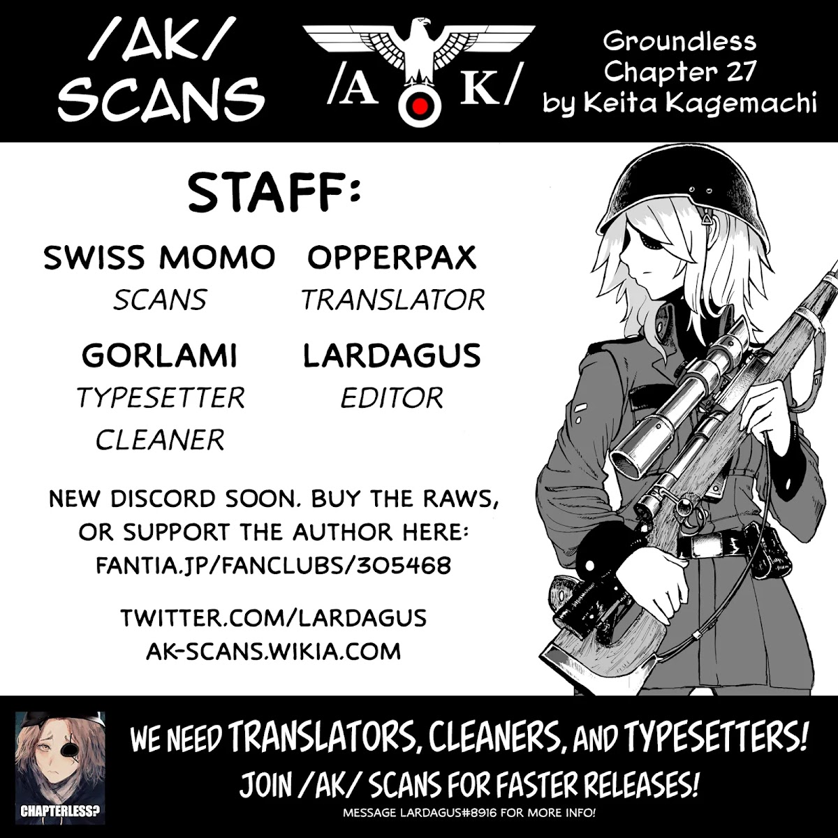 Groundless - Sekigan No Sogekihei Chapter 27 #32